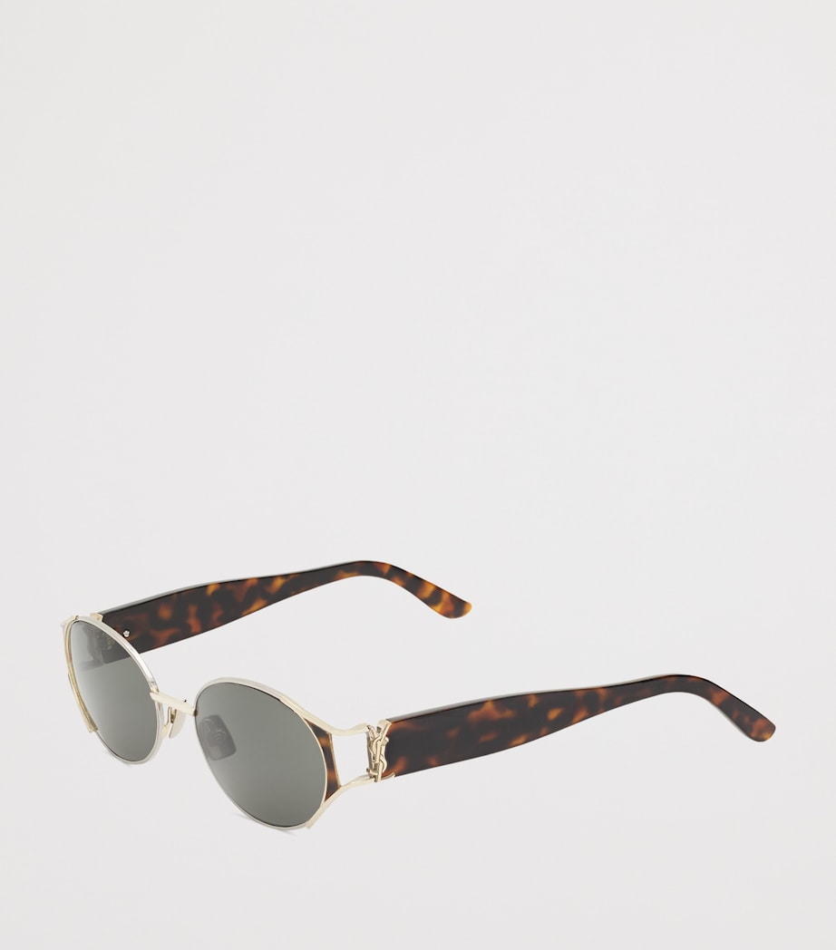 Saint Laurent Oval Sunglasses Image 2
