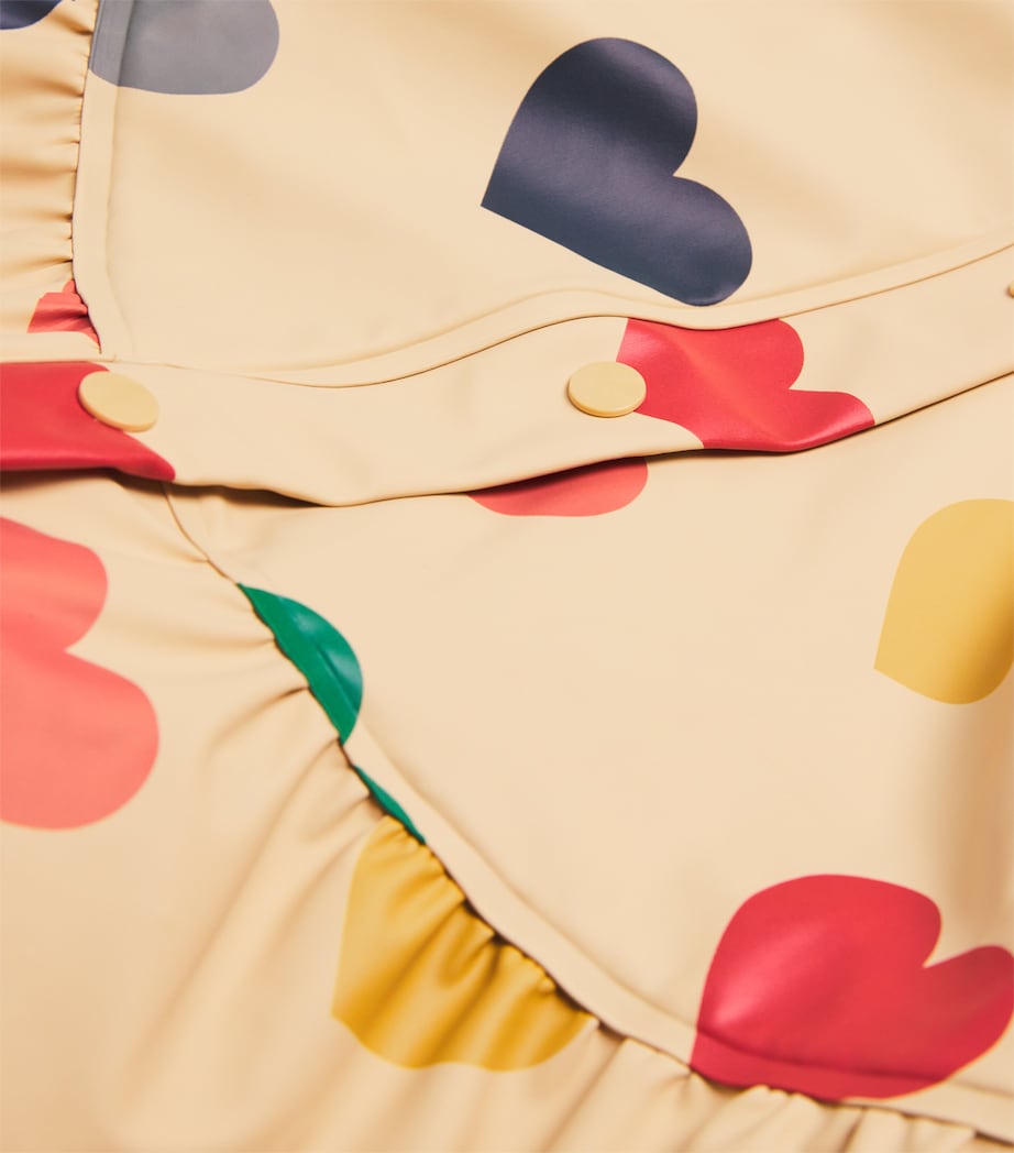 Printed Faire Jacket and Trousers Rain Set (9 Months-4 Years) P15012COEUR COLORE Image 4