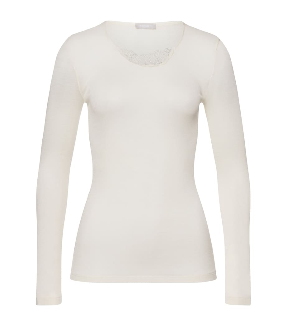 Merino Wool-Silk T-Shirt CYGNE Image 1