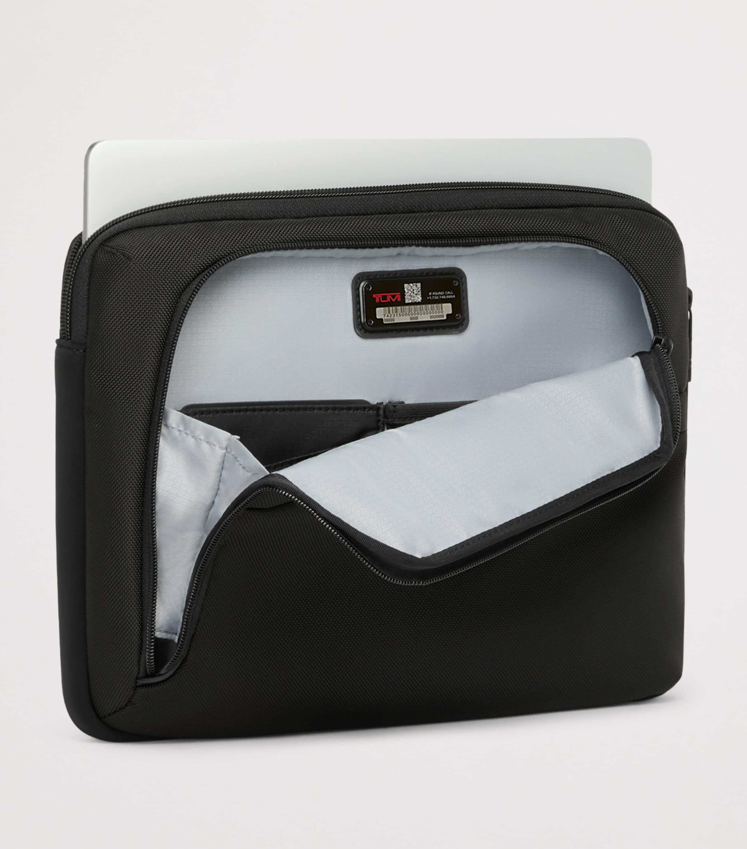 Tumi Medium Alpha 4 Laptop Cover (13") Black Image 3