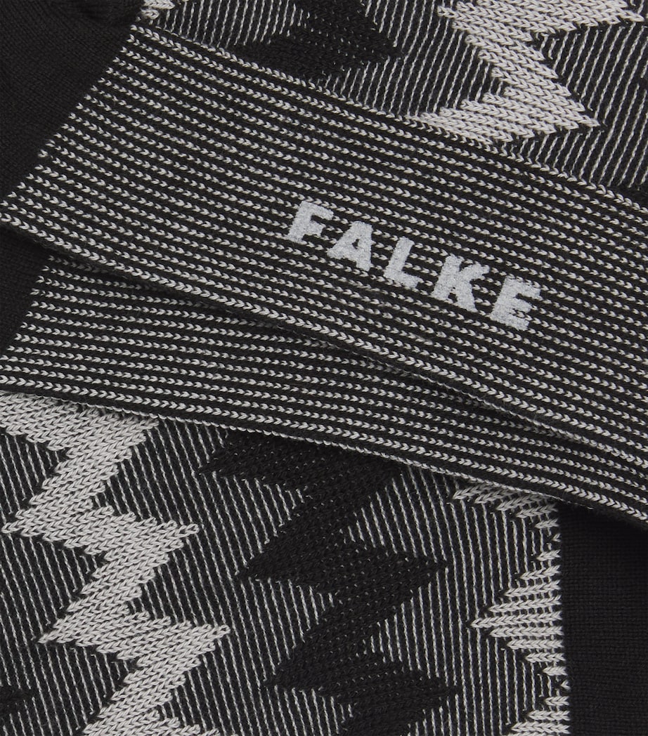 Falke Mens Special Edition Family Ankle Socks Black Image 2