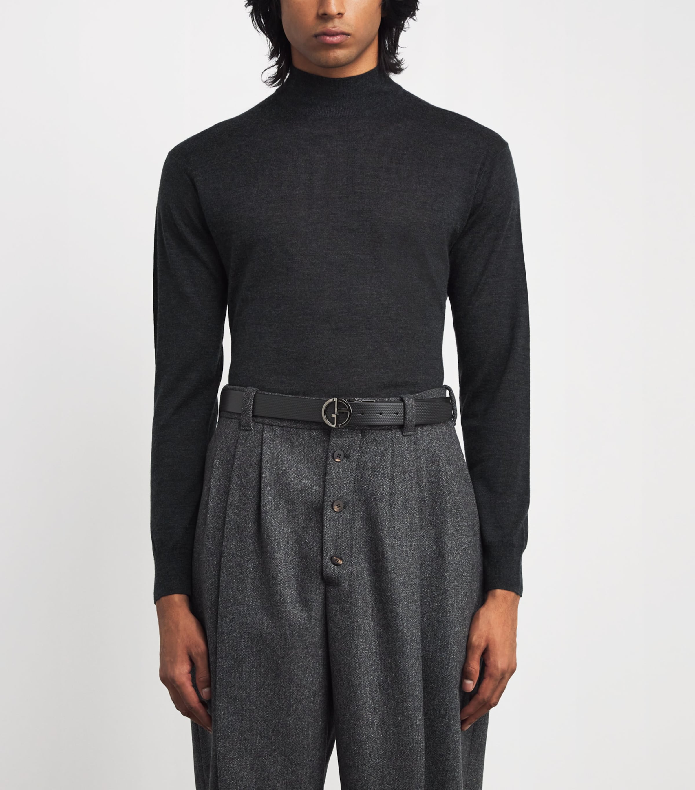 Leather Logo Belt UC001 Image 2