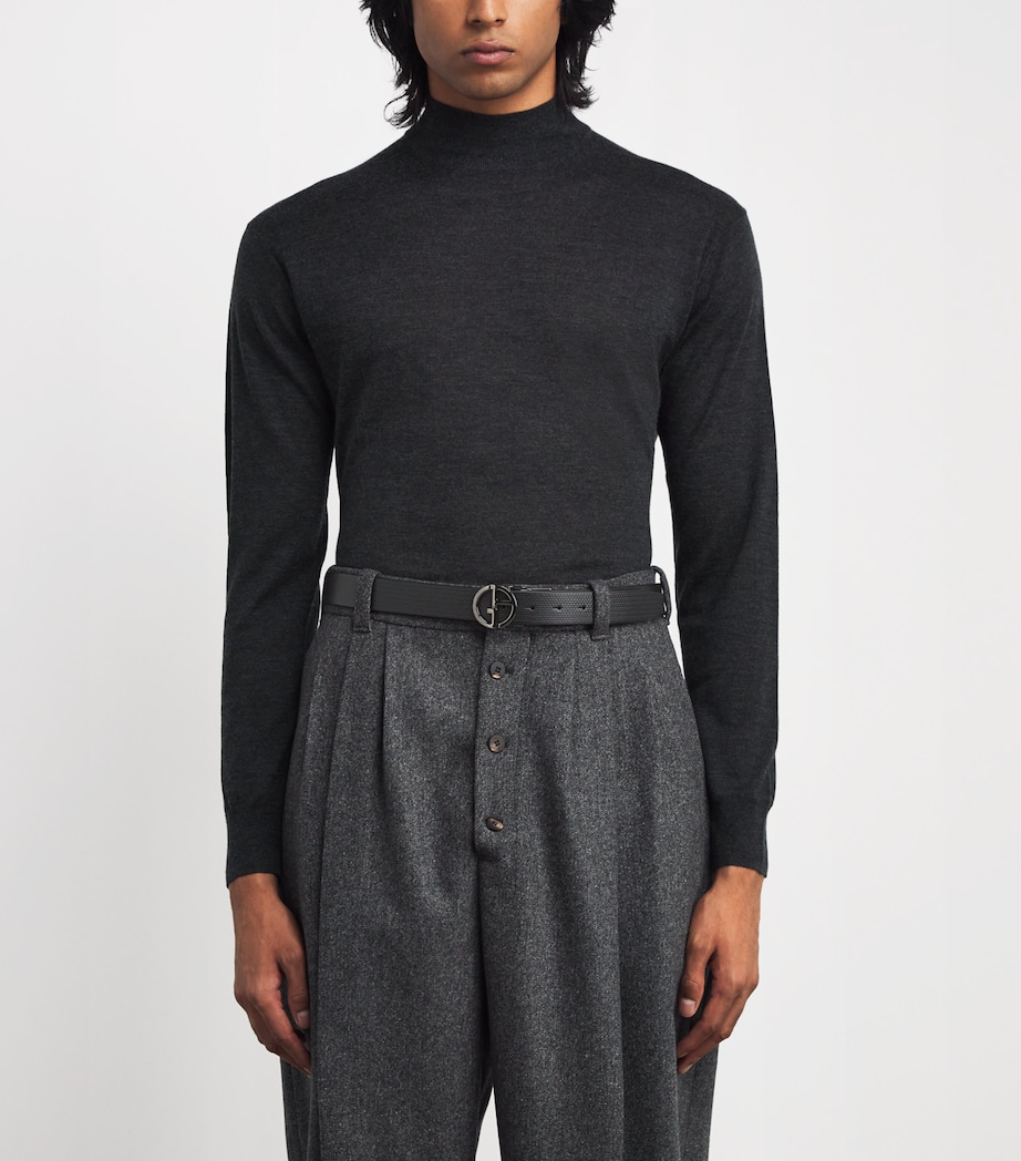 Leather Logo Belt UC001 Image 2