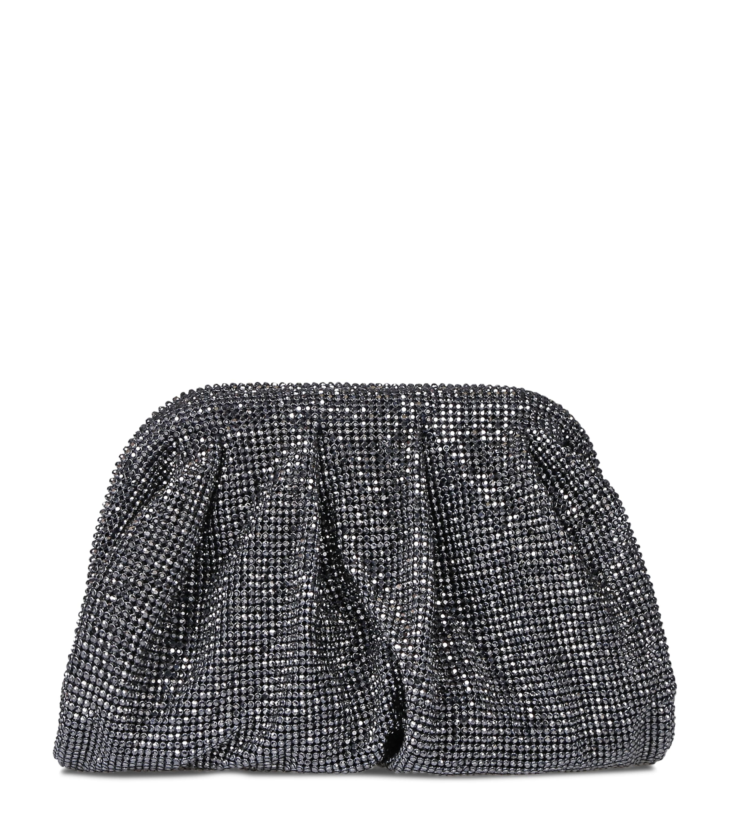 Shop Benedetta Bruzziches Embellished Venus La Petite Clutch Bag In Black