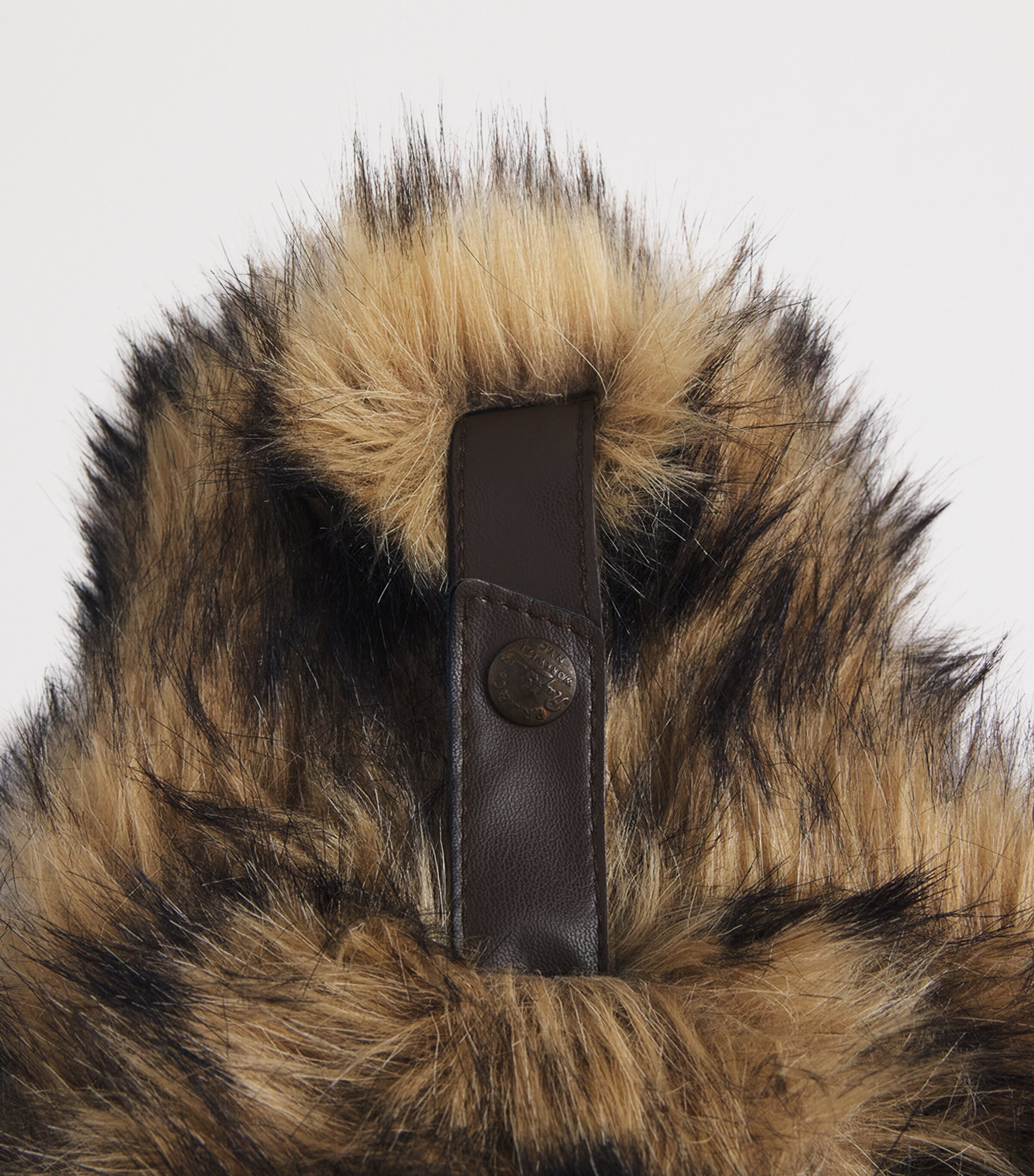 HARRODS - Real Fur Hat Polo Ralph Lauren Brown Faux Fur Hat | Harrods US main image 3