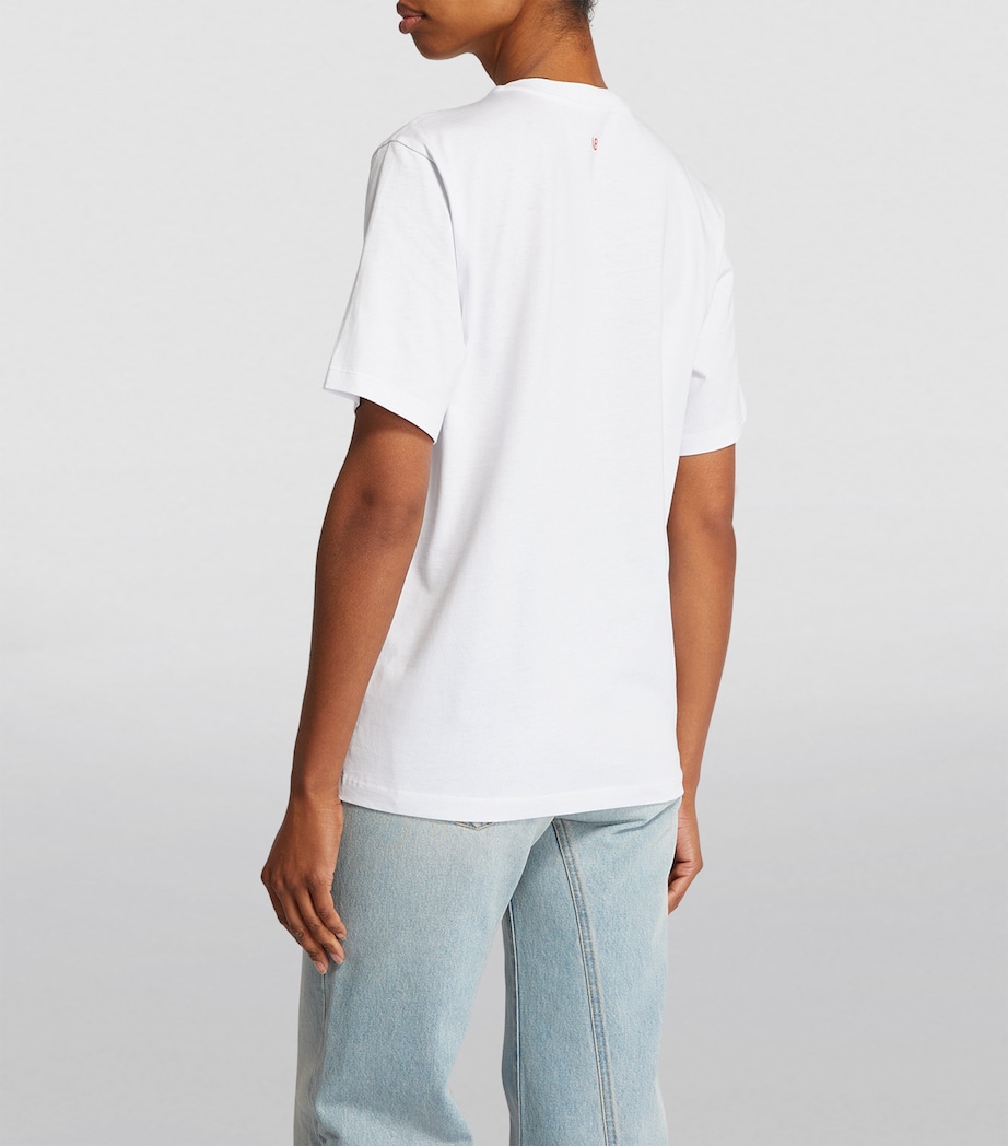 Graphic Slogan T-Shirt WHITE Image 4