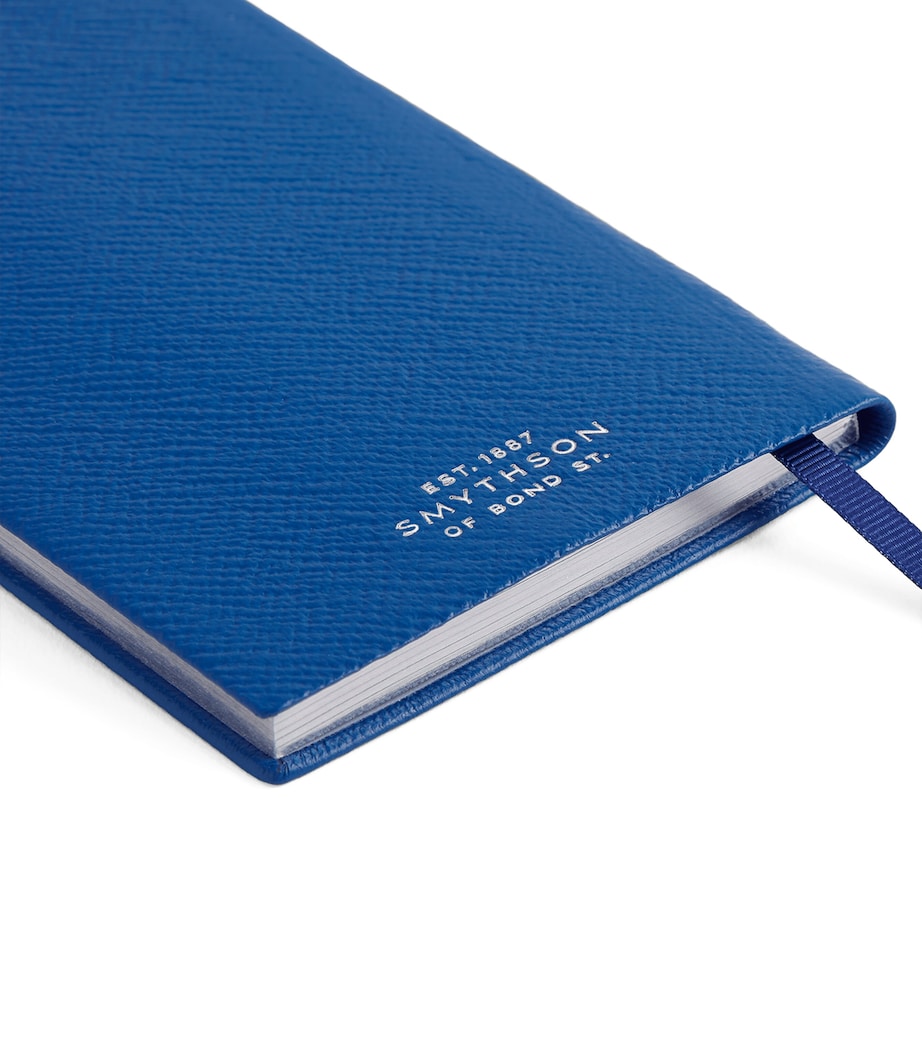 Smythson Leather Panama Weekly Diary 2027 Cerulean Image 6
