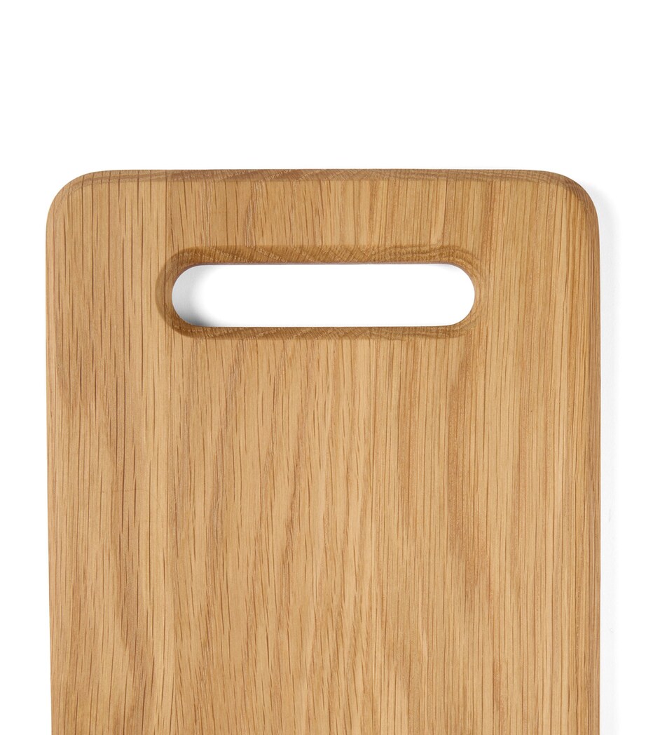 The Conran Shop Oak Istria Serving Board (28cm x 18cm) Oak Image 3