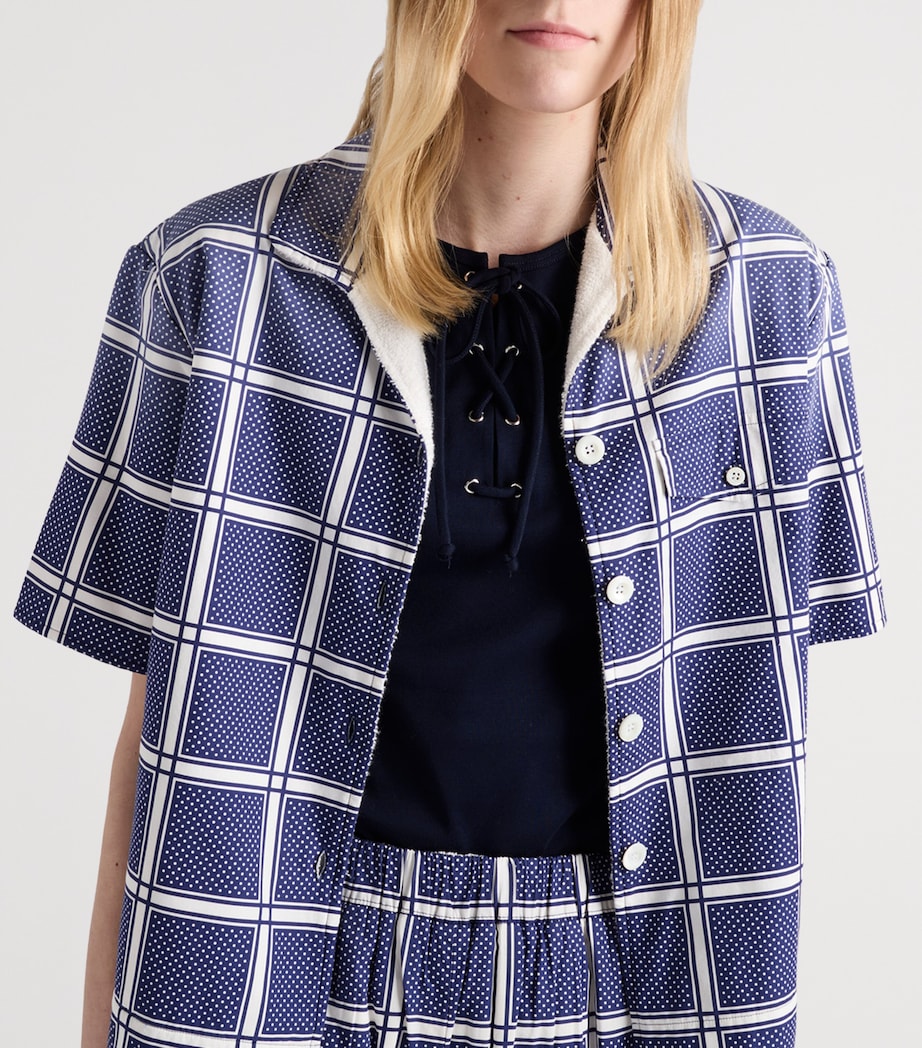 Cotton Lace-Up Tank Top F0124 Image 3