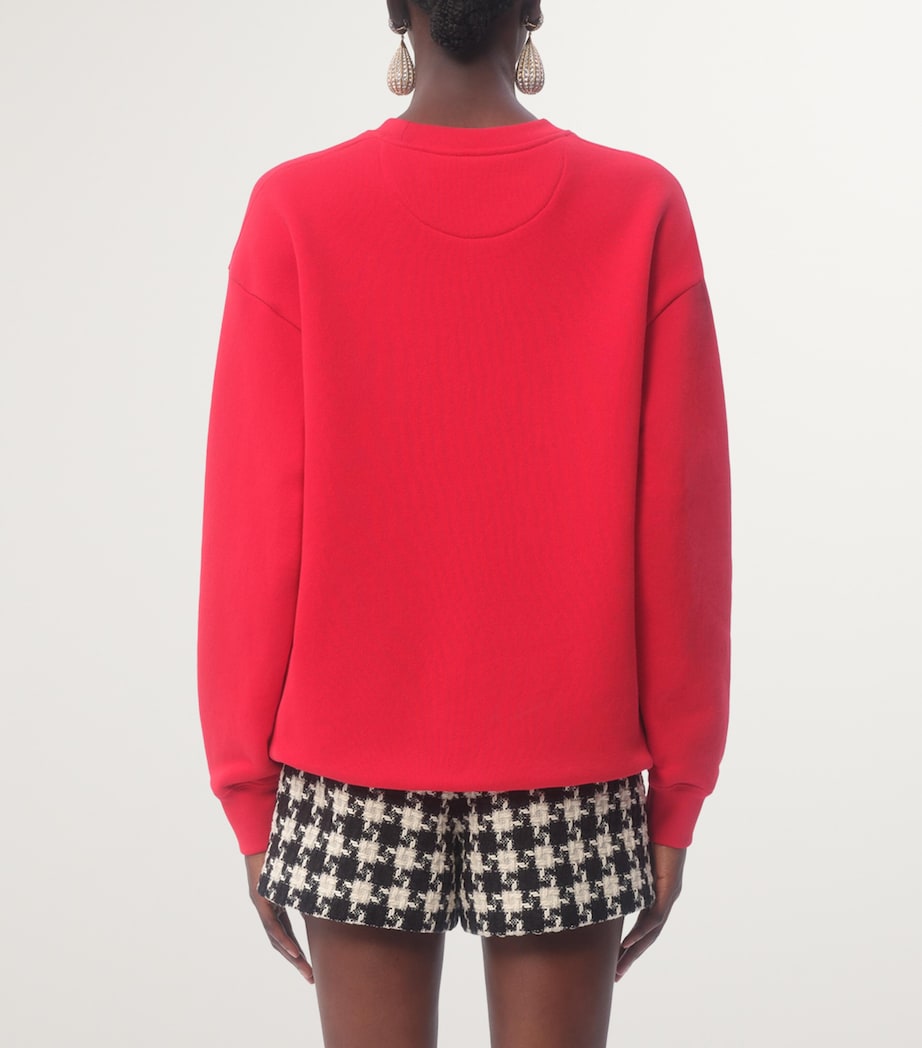 Cotton Logo Sweatshirt R9B Image 8