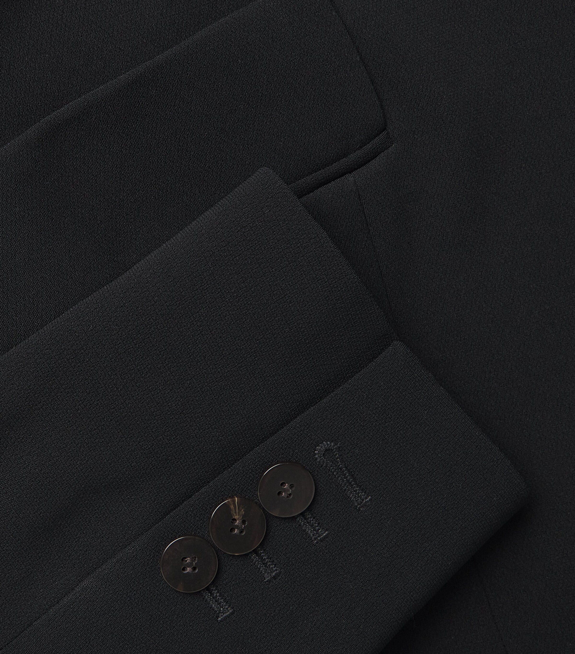 Admiral Crepe Staple Blazer BLACK - 001 Image 5