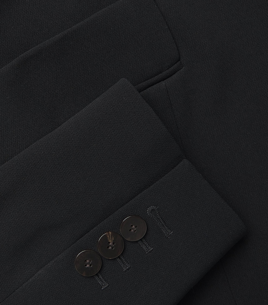 Admiral Crepe Staple Blazer BLACK - 001 Image 5