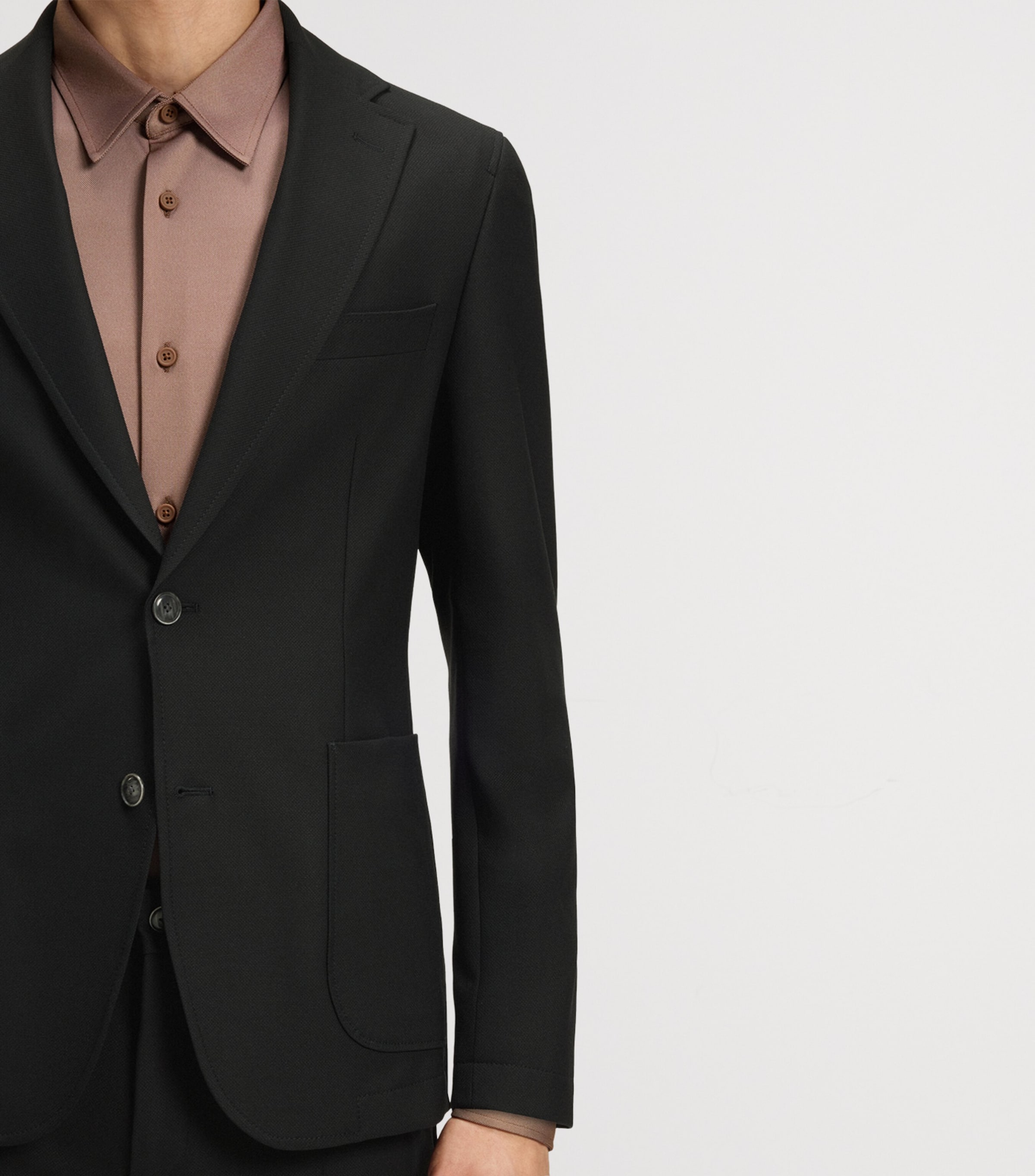 Single-Breasted Slim Blazer 1 Image 6