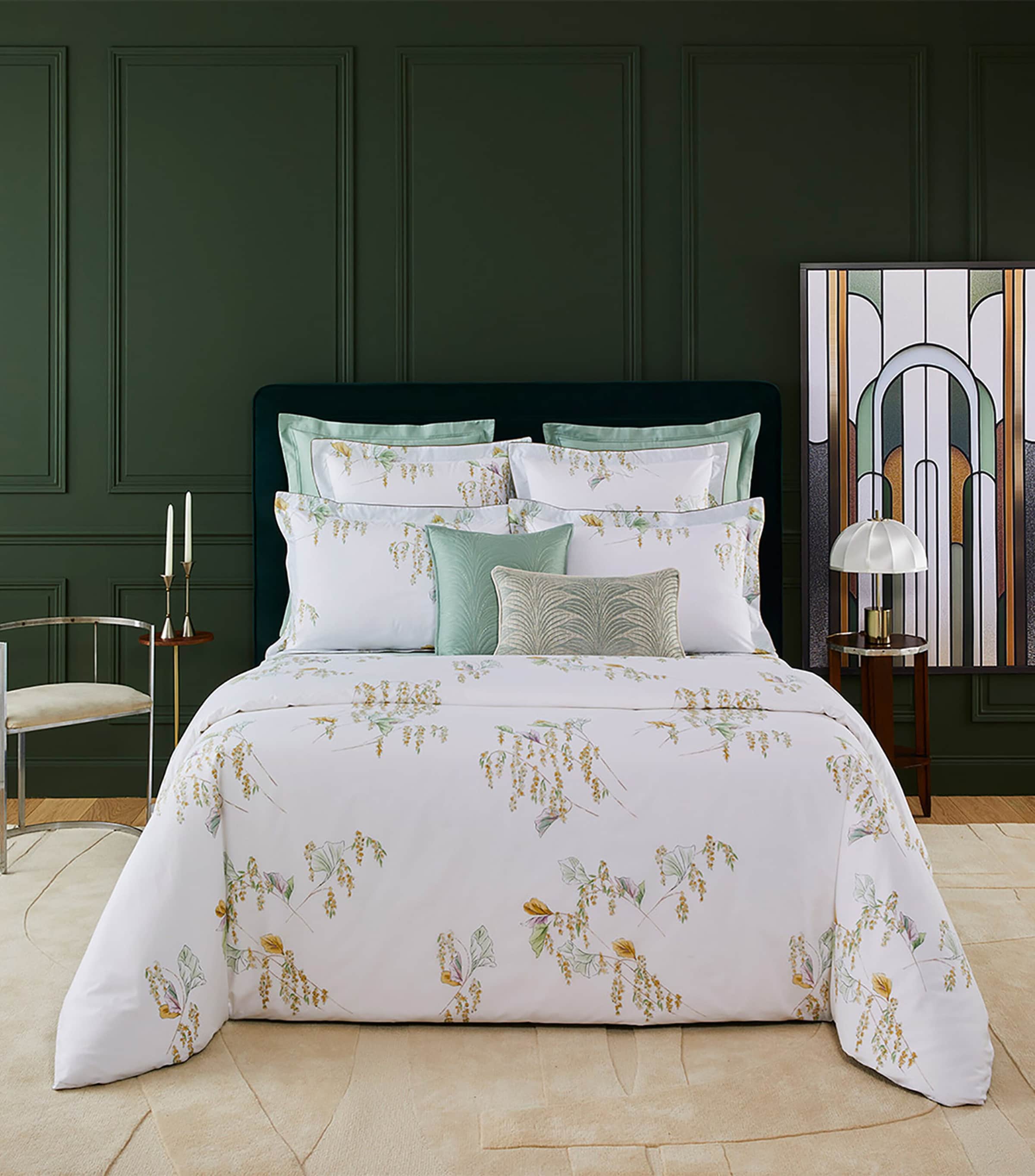 Yves Delorme Pollen King Duvet Cover (240cm x 220cm) Multicoloured Image 2
