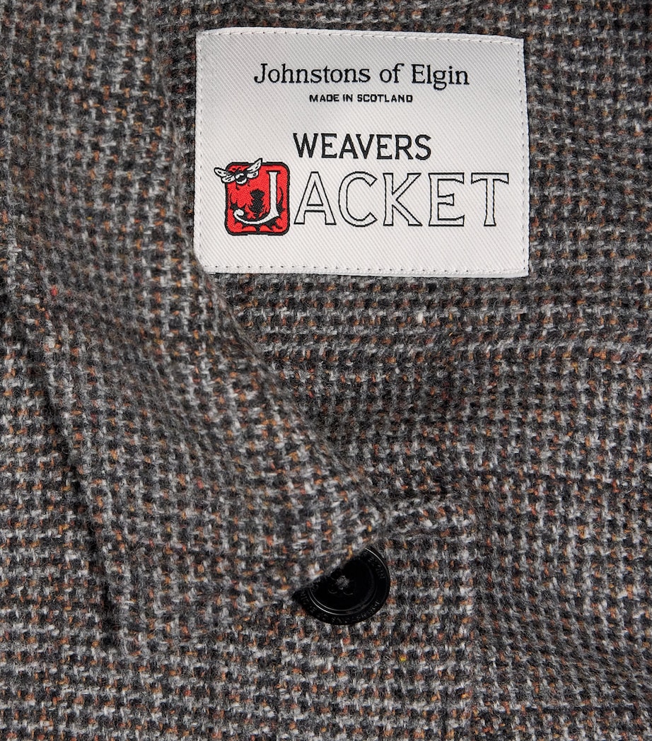 Wool Joe Weavers Overshirt RU7682 PEREG TWEED Image 5