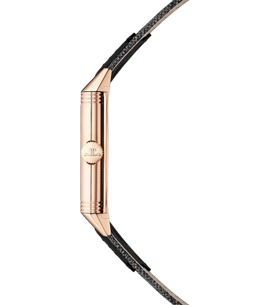 Rose Gold Reverso Tribute Small Seconds Watch 27.4mm PINK GOLD Image 3