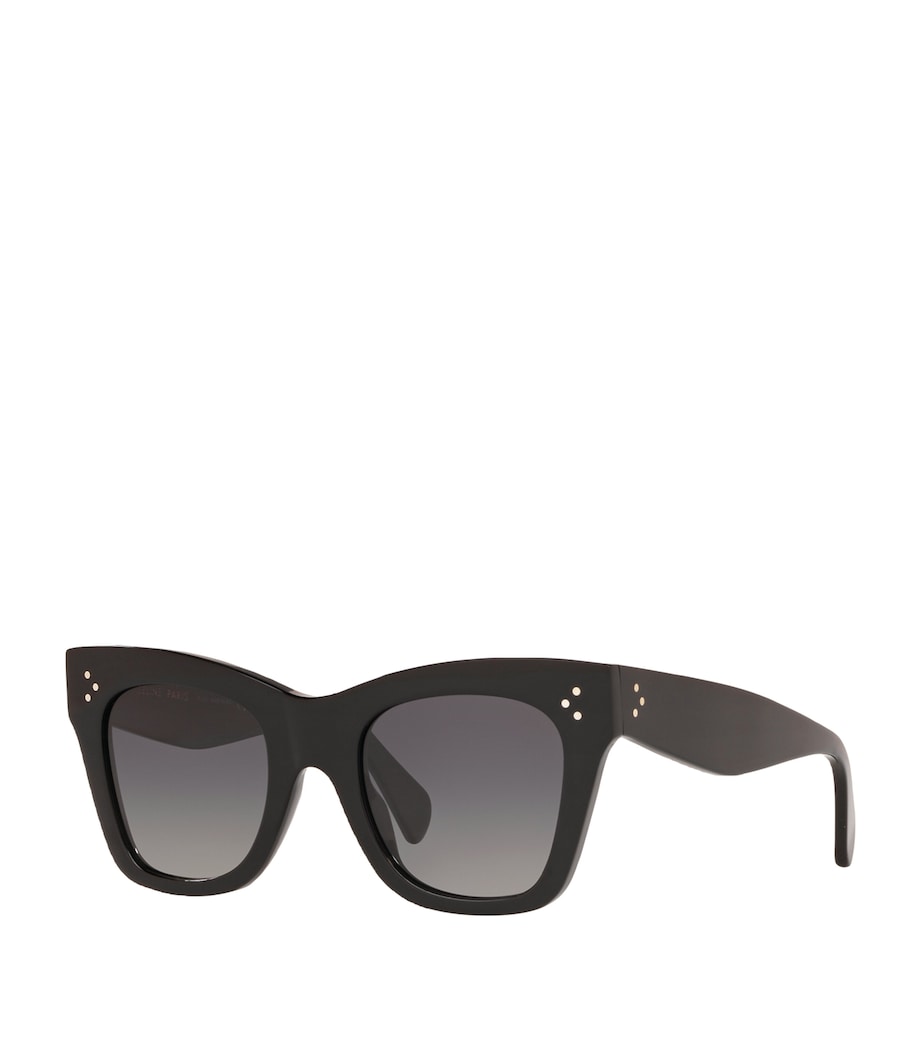 Celine Cat Eye Sunglasses Black Image 2