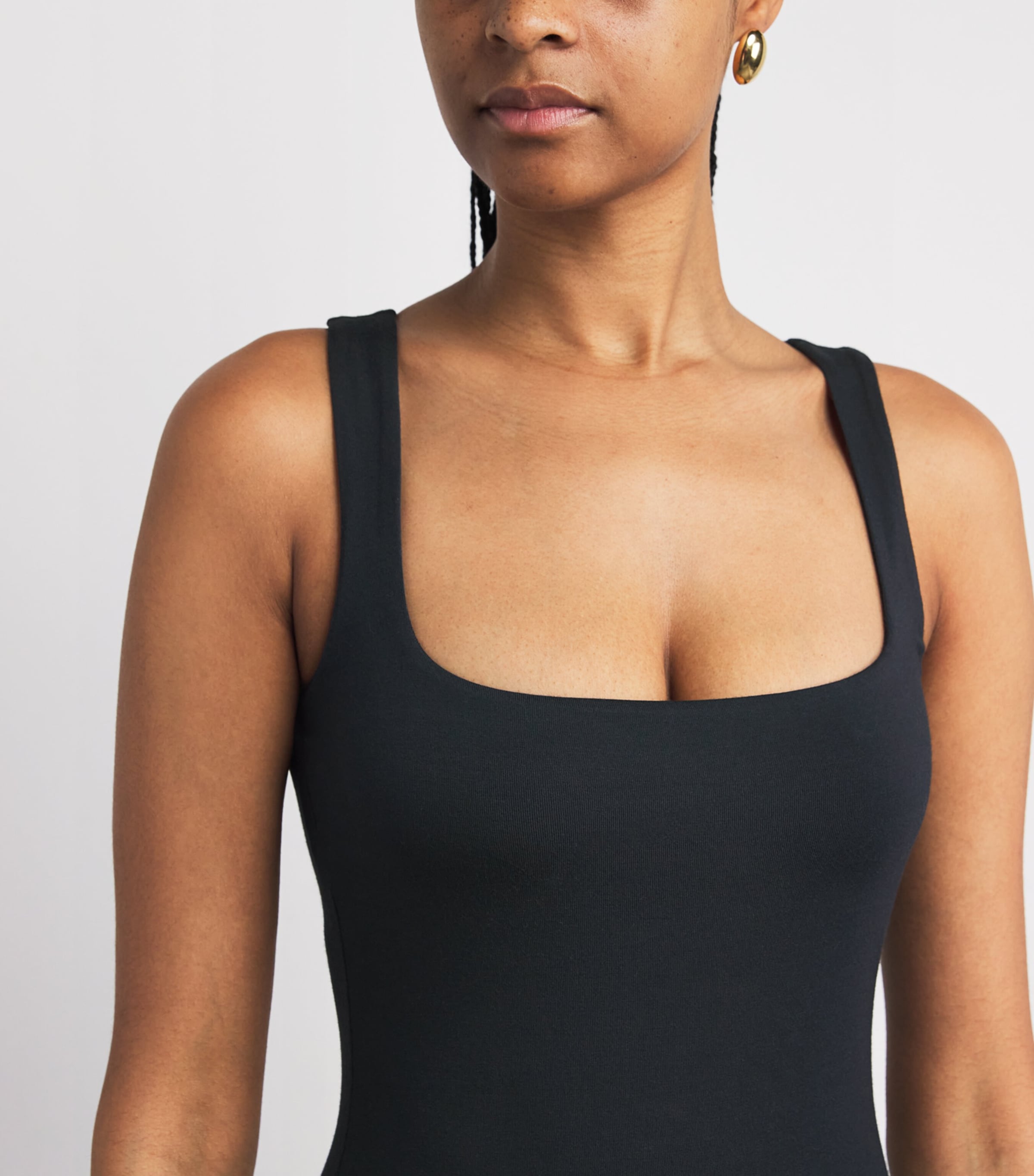 Smooth Layers Square-Neck Cami Top OBSIDIAN Image 6
