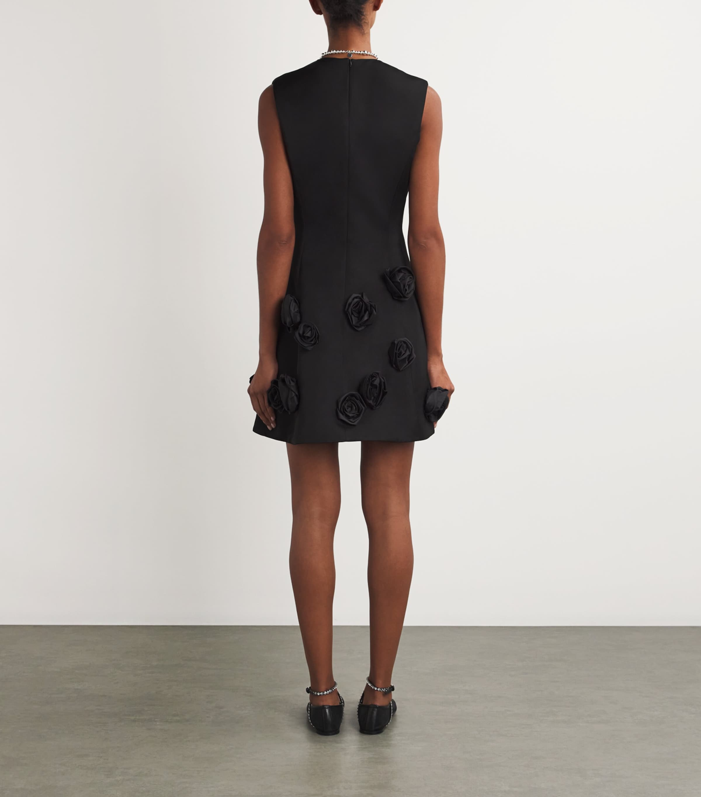 LEO LIN Rose-Detail Briana Mini Dress | Partywear | Womens | Dresses | Women Clothing | Mini Dresses | Party Dresses | 5270 LEO LIN Rose-Detail Briana Mini Dress | Partywear | Womens | Dresses | Women Clothing | Mini Dresses | Party Dresses | 5270