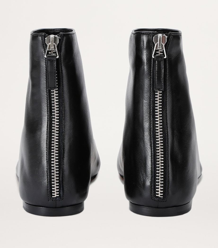 Leather Luna Boots BLACK Image 3
