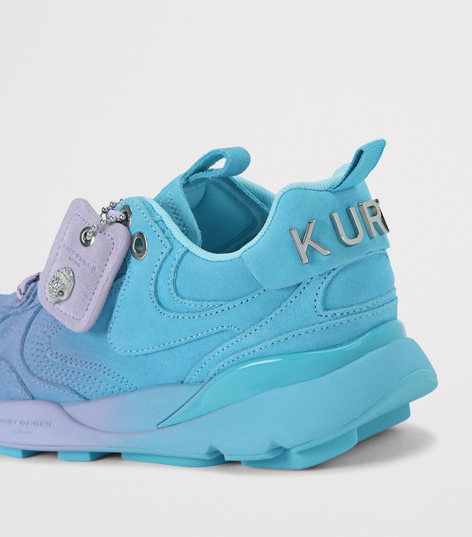 Kurt Geiger London Suede Kurt Runner Sneakers Blue Image 3