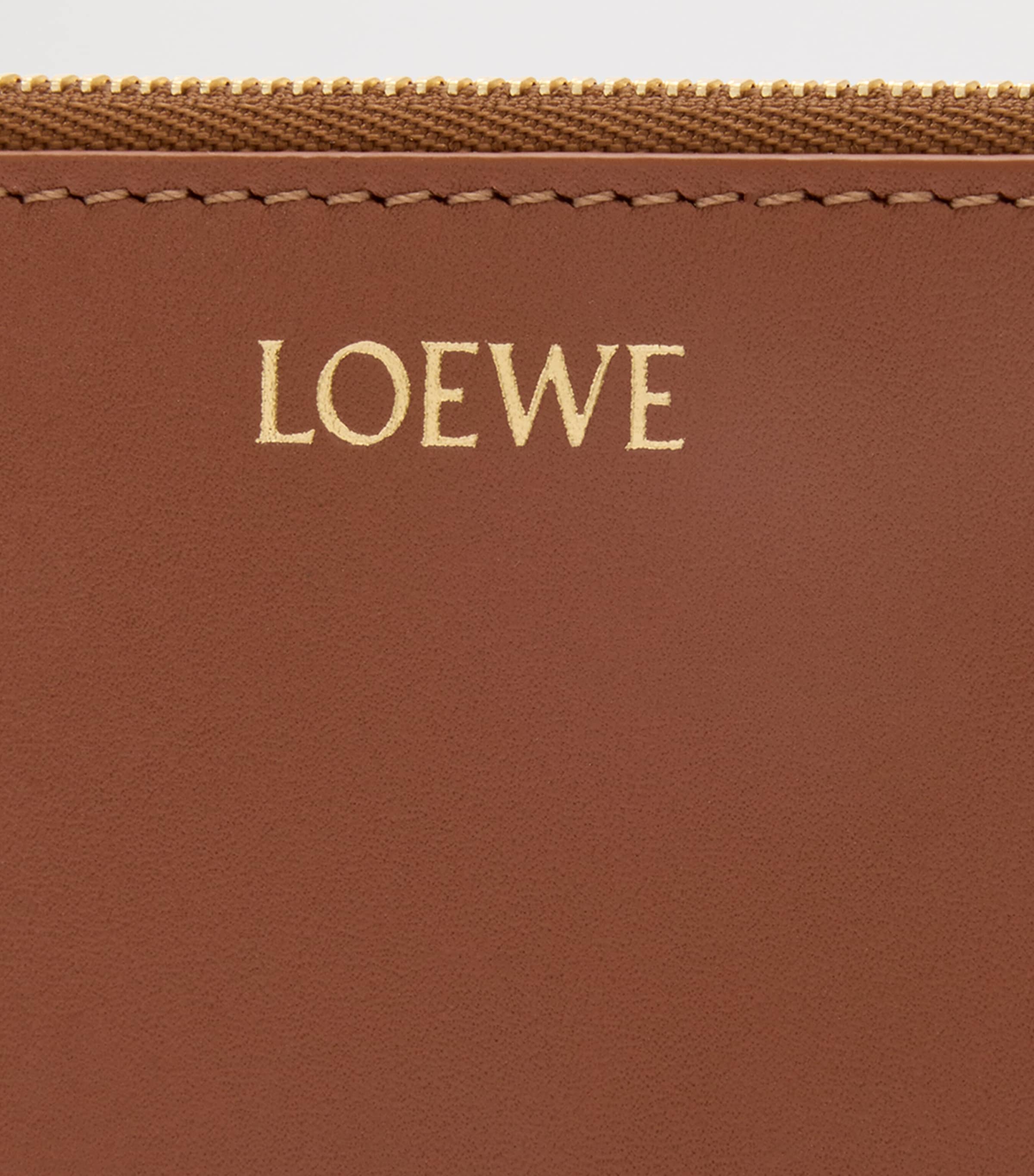 【美品】LOEWE ブラウンレザーケース LOEWE ロエベ アタッシュケース ブリーフケース ビジネスバッグ 書類
