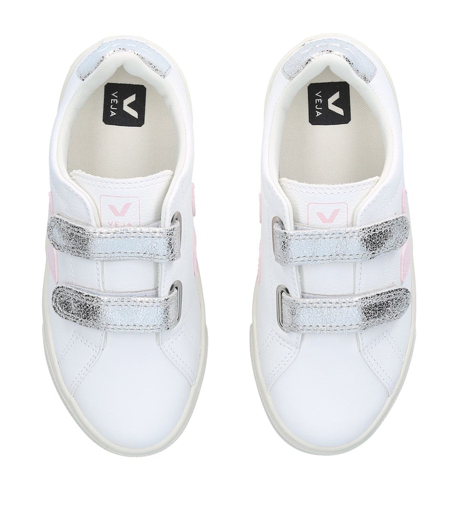 Leather ESPLAR Sneakers WHITE/COMB Image 4