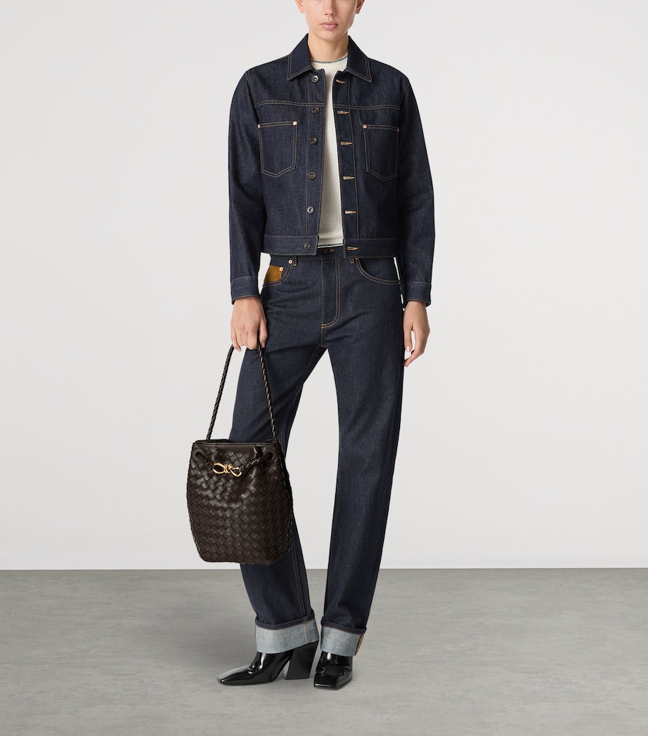 Small Leather Andiamo Bucket Bag 2272 Image 2