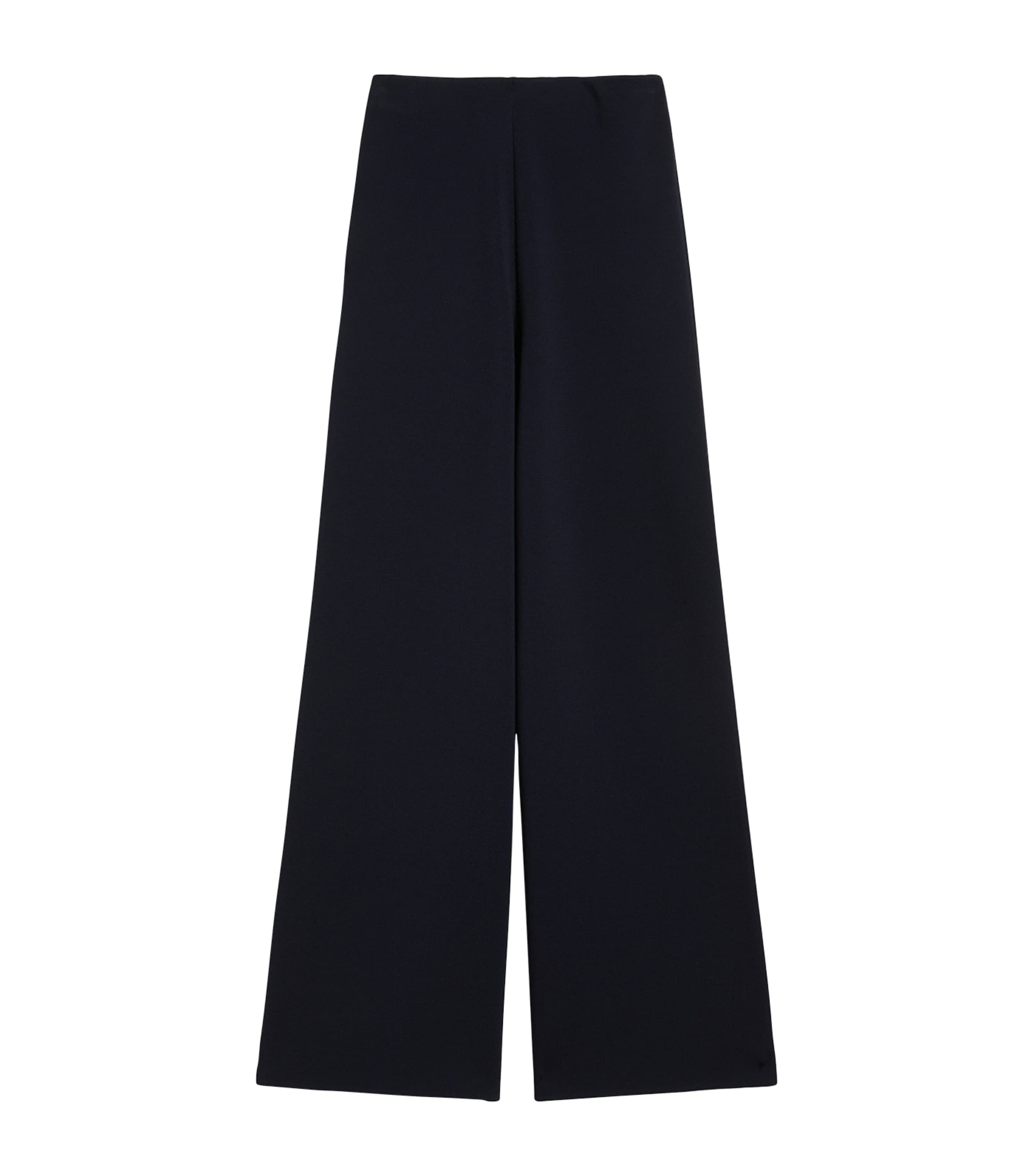 Knit Wide-Leg Trousers ULTRAMARINE Image 1