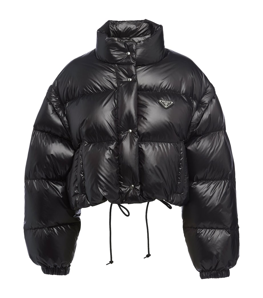 Crop Re-Nylon Puffer Jacket F0002 Image 1