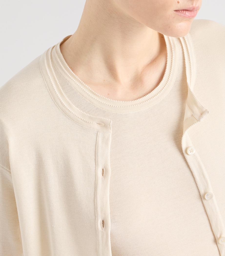 Silk-Cotton Sweater F0018 Image 3