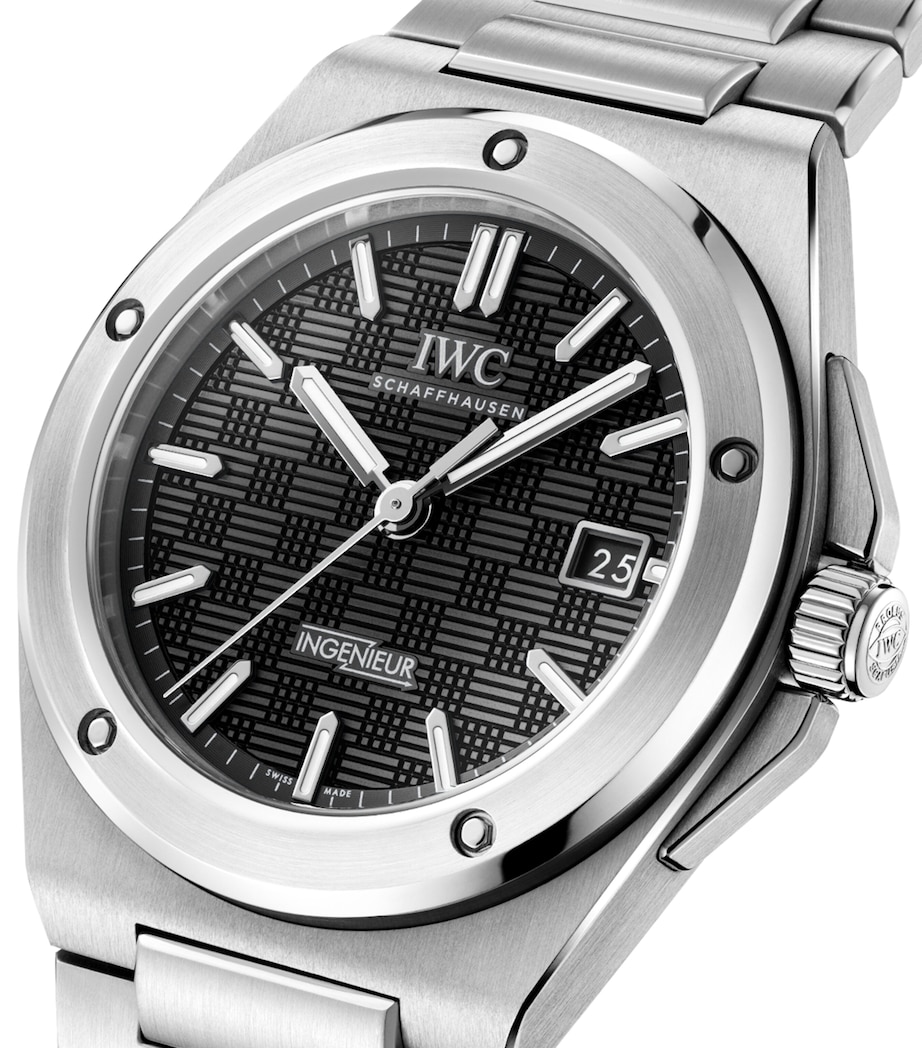 Stainless Steel Ingenieur Watch 40mm BLACK Image 5