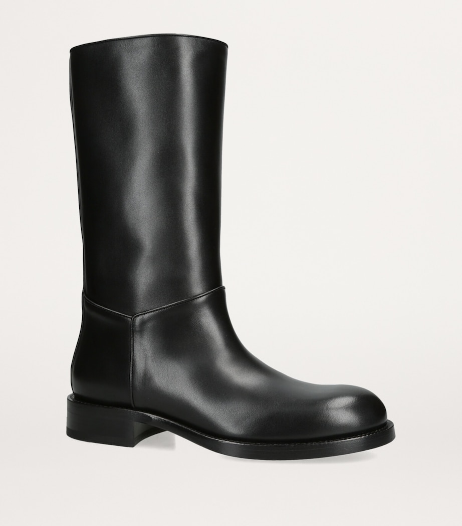 Nobilis Leather Riding Boots 20 BLACK Image 3