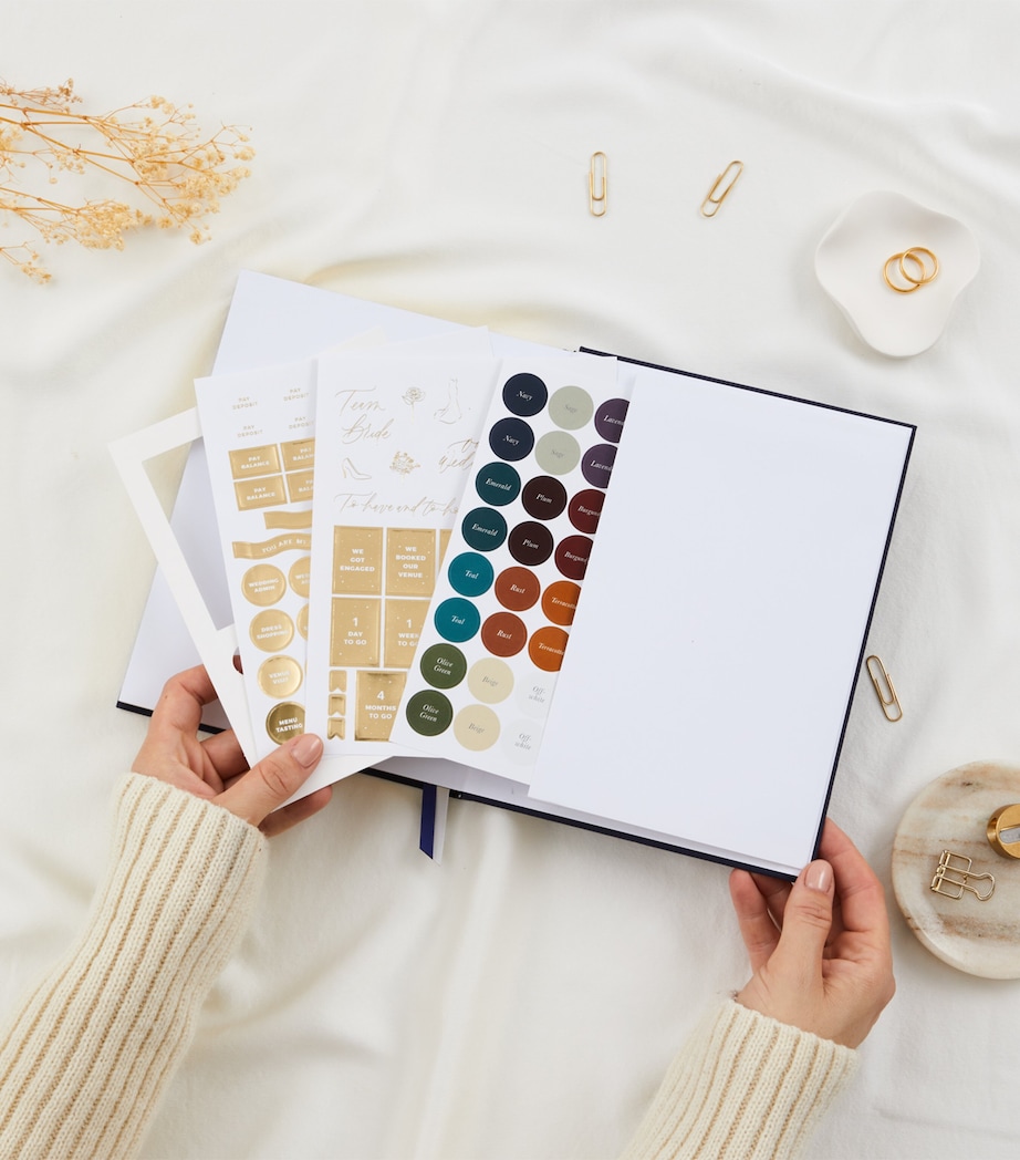 My Wedding Planner Journal NAVY, GOLD Image 16