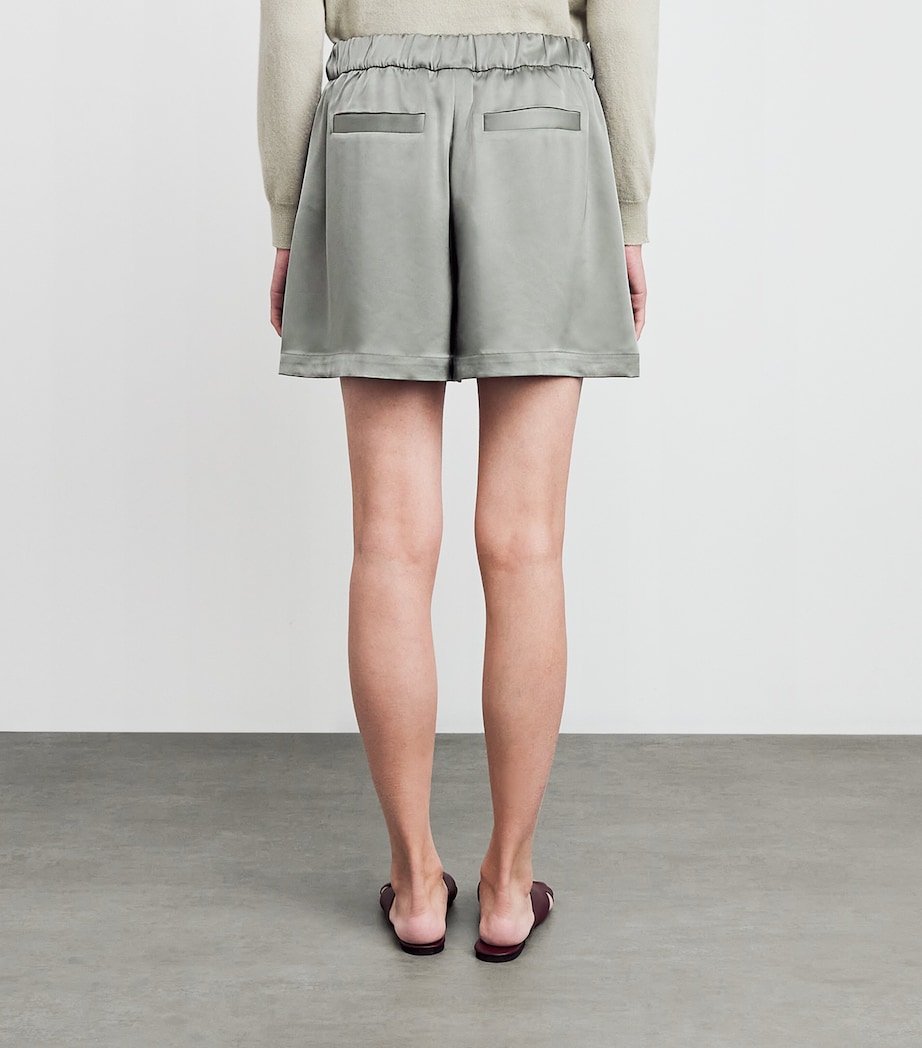 High-Rise Sarka Shorts GRAVITY SAGE Image 4