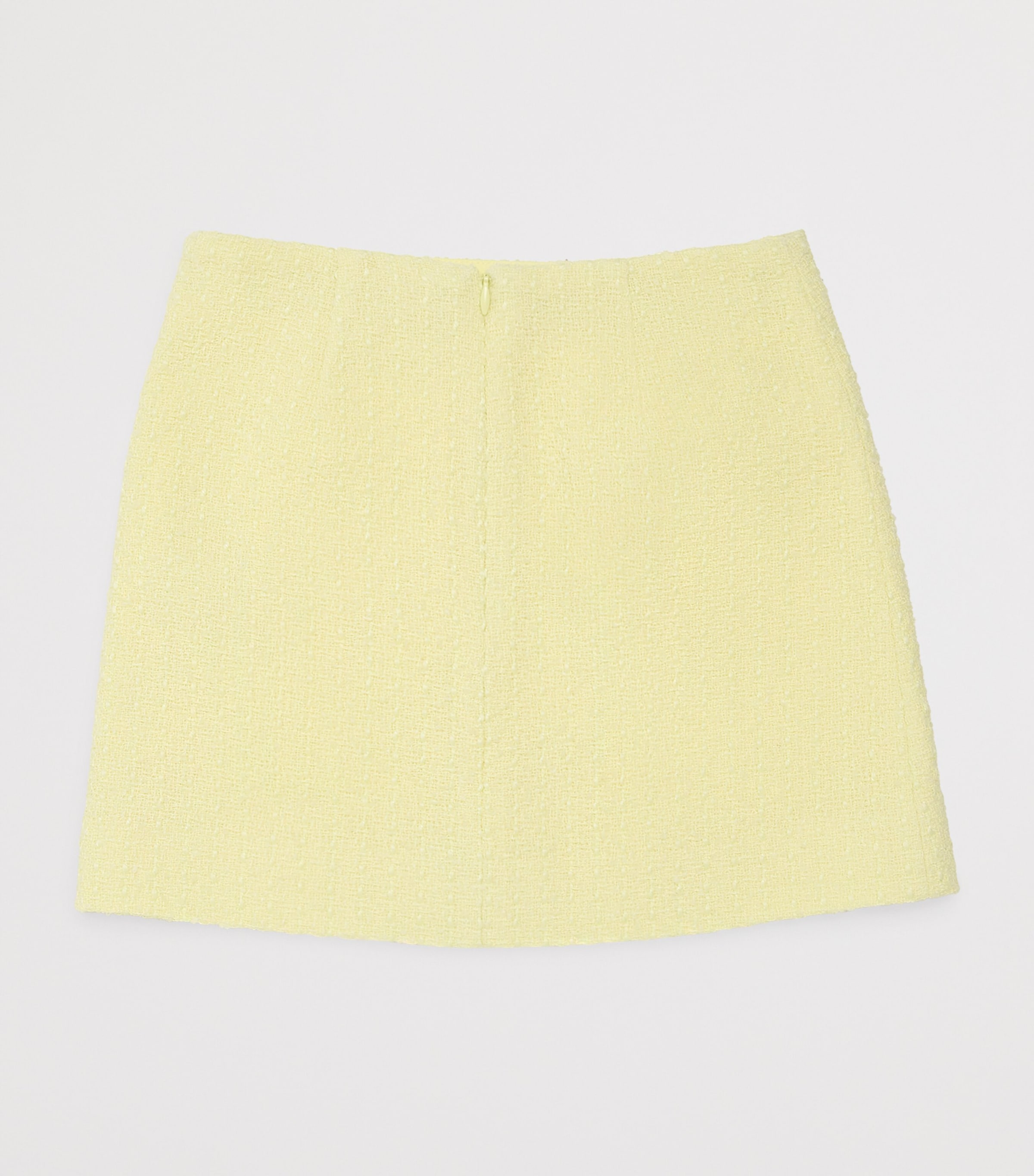 Bouclé Mini Skirt (3-12 Years) YELLOW Image 2