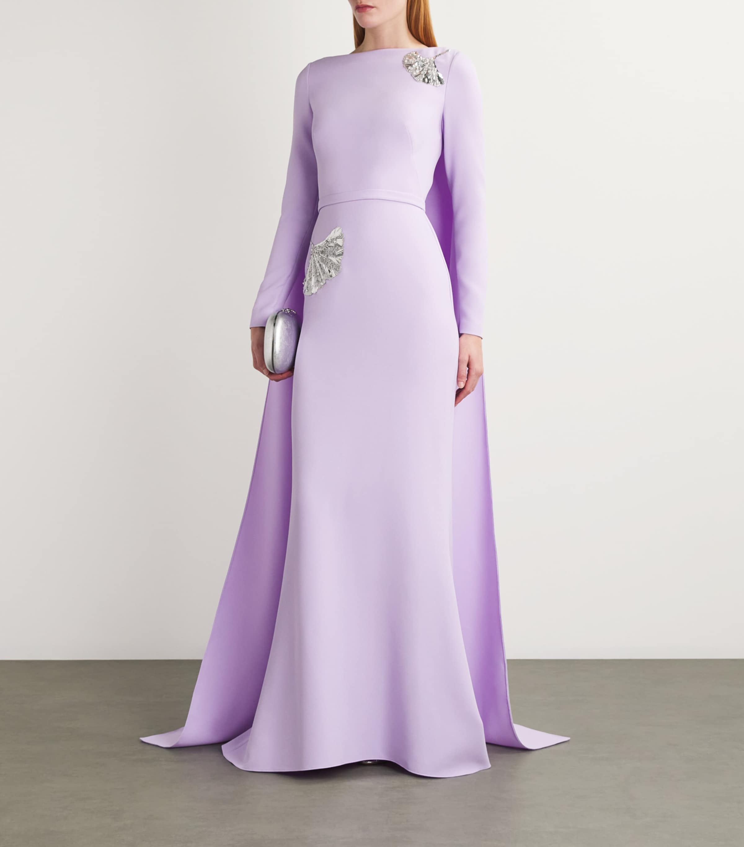safiyaa purple dress Kalika Lavender Long Dress FR40 - US8
