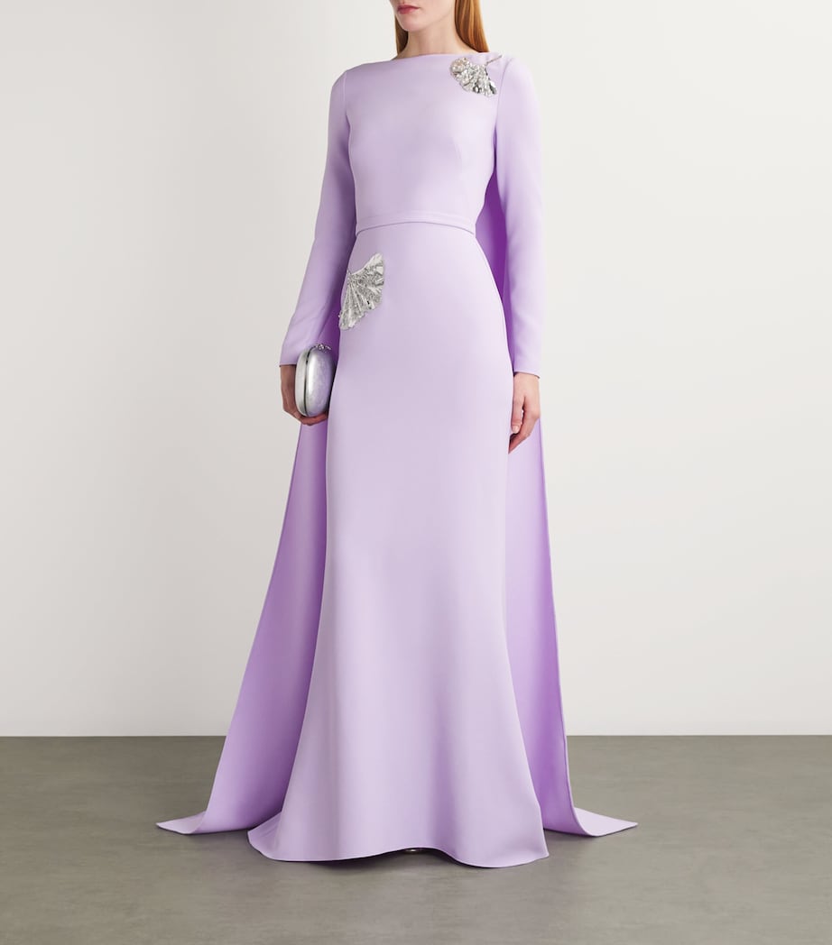 safiyaa purple dress Kalika Lavender Long Dress FR40 - US8