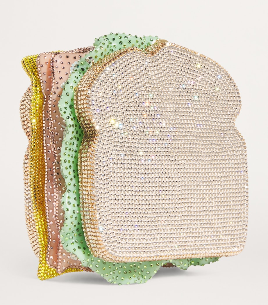 Judith Leiber Lightly Toasted Sandwich Clutch Bag Sprmt Prsco Mlti Image 3
