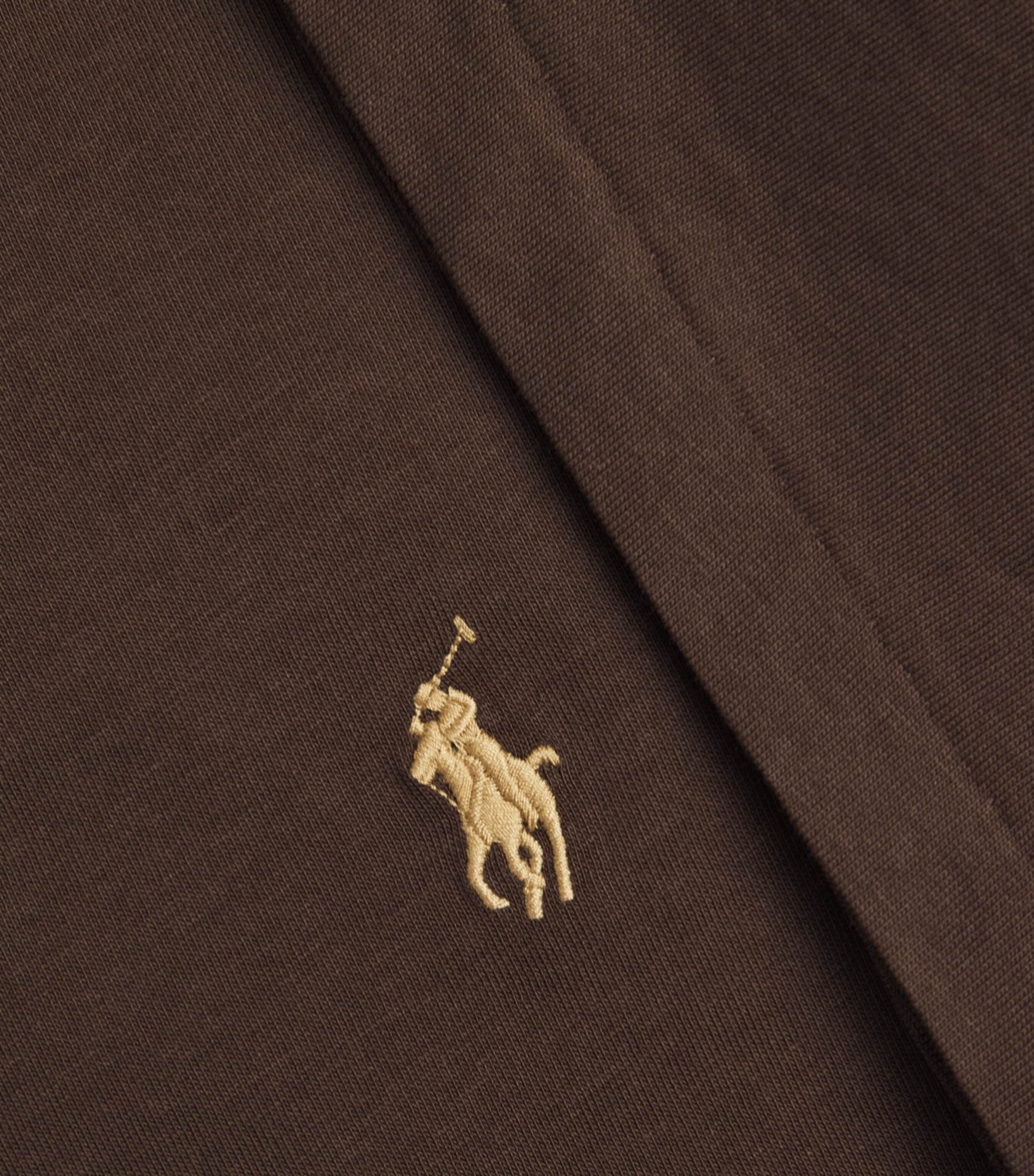 Polo Ralph Lauren Mens Cotton Polo Pony T-Shirt Nutmeg Image 6