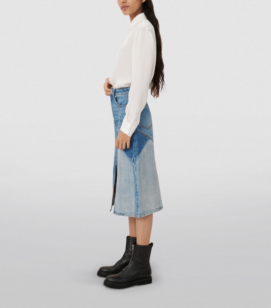 Silk Shirt WHITE Image 3