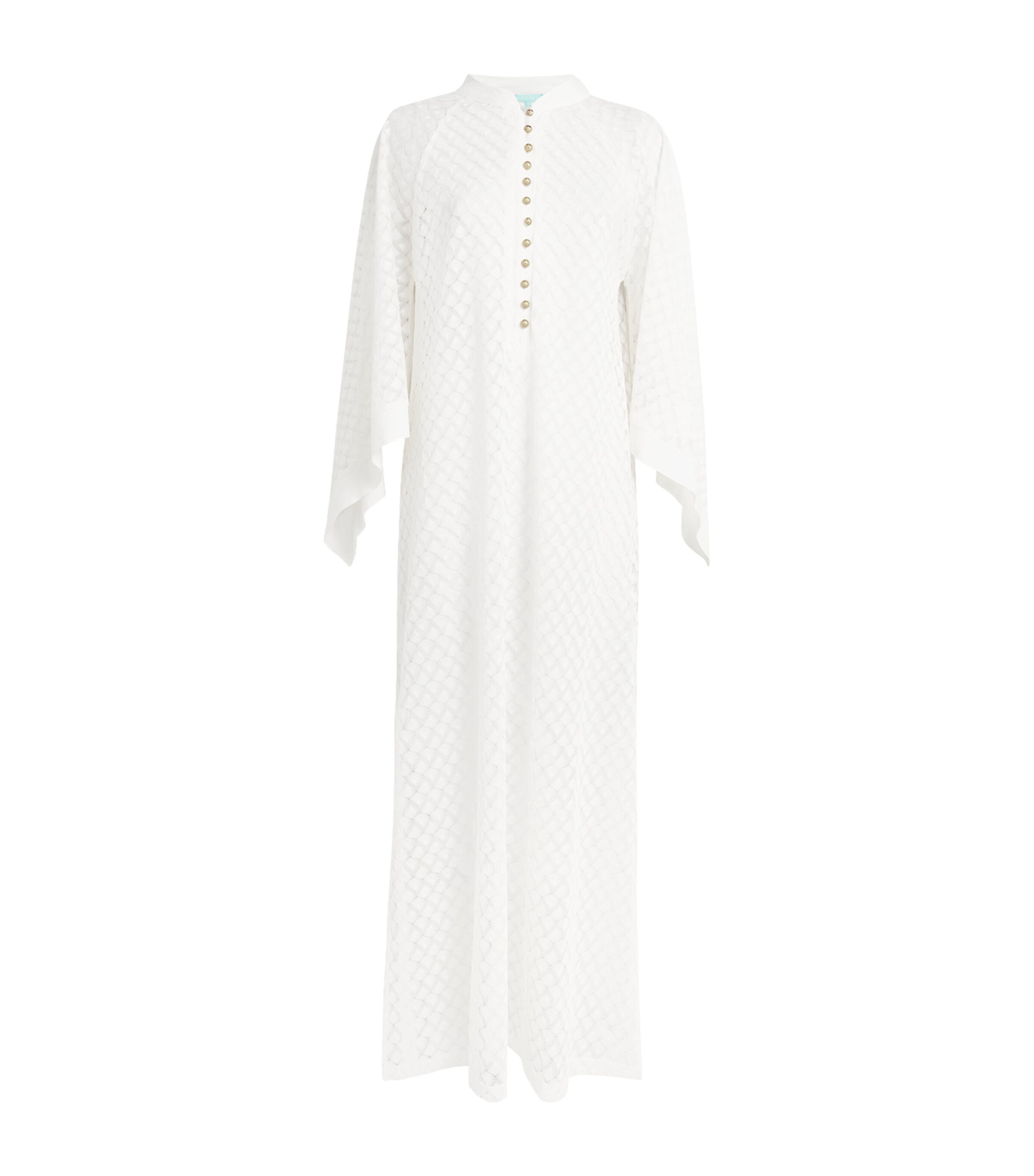 Melissa Odabash Edie Kaftan Maxi Dress In White