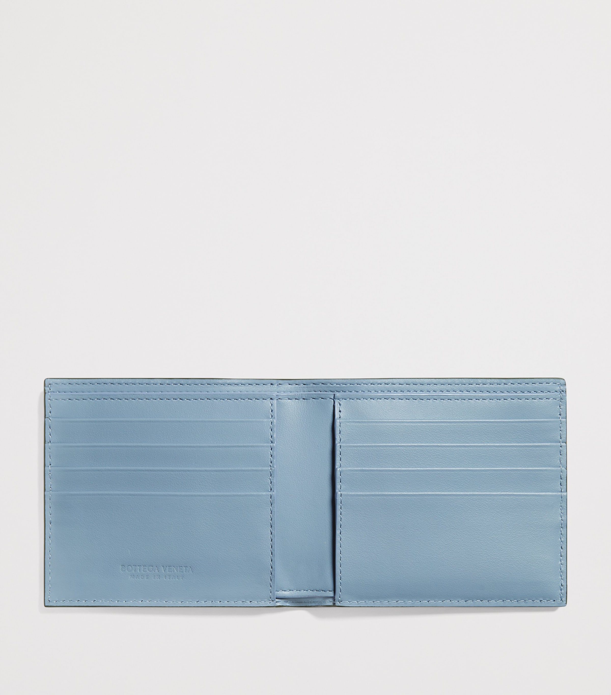 Bottega Veneta Leather Intrecciato Bifold Wallet Image 2