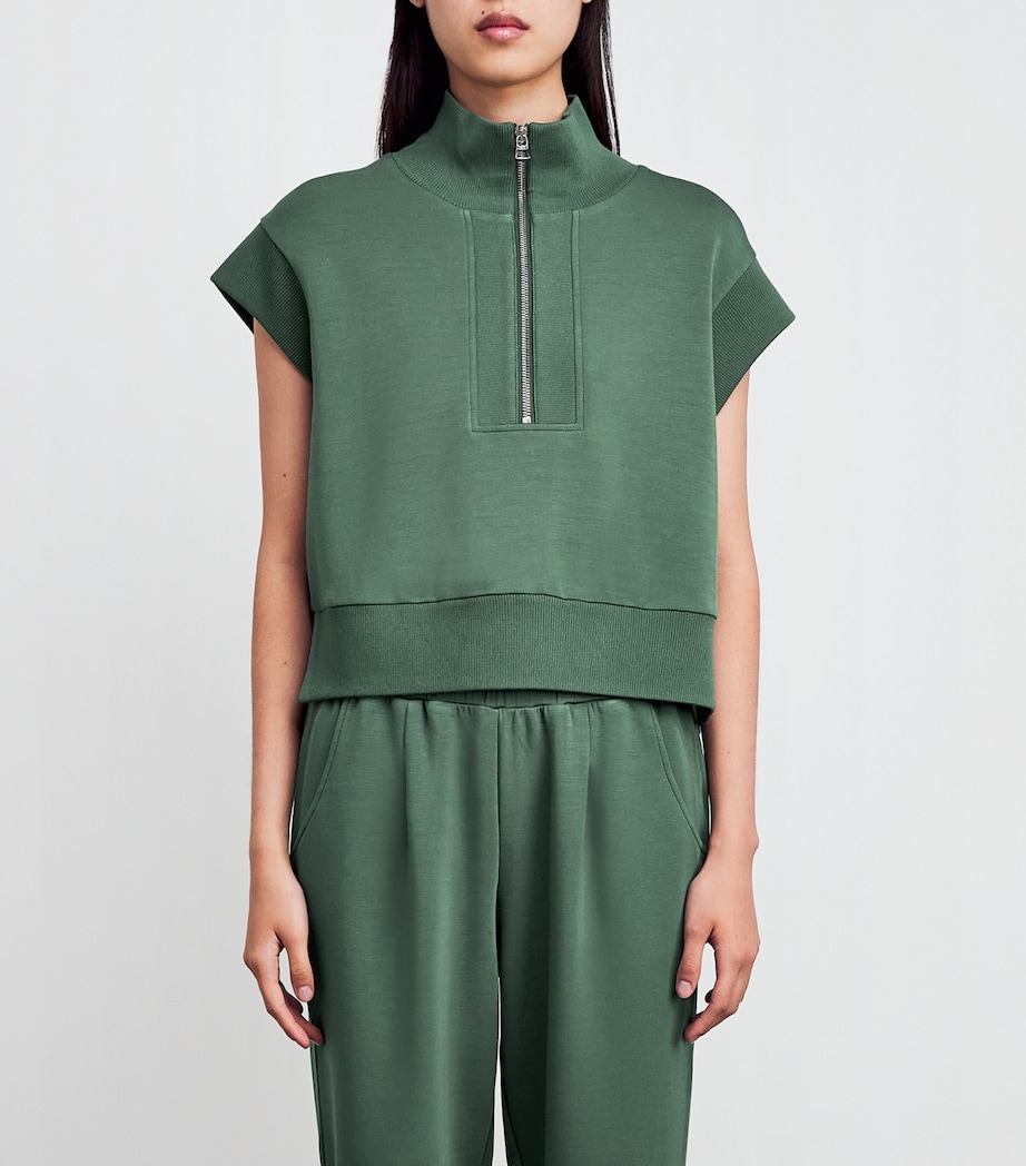 Half-Zip Kelly Sweatshirt CILA CILANTRO Image 3
