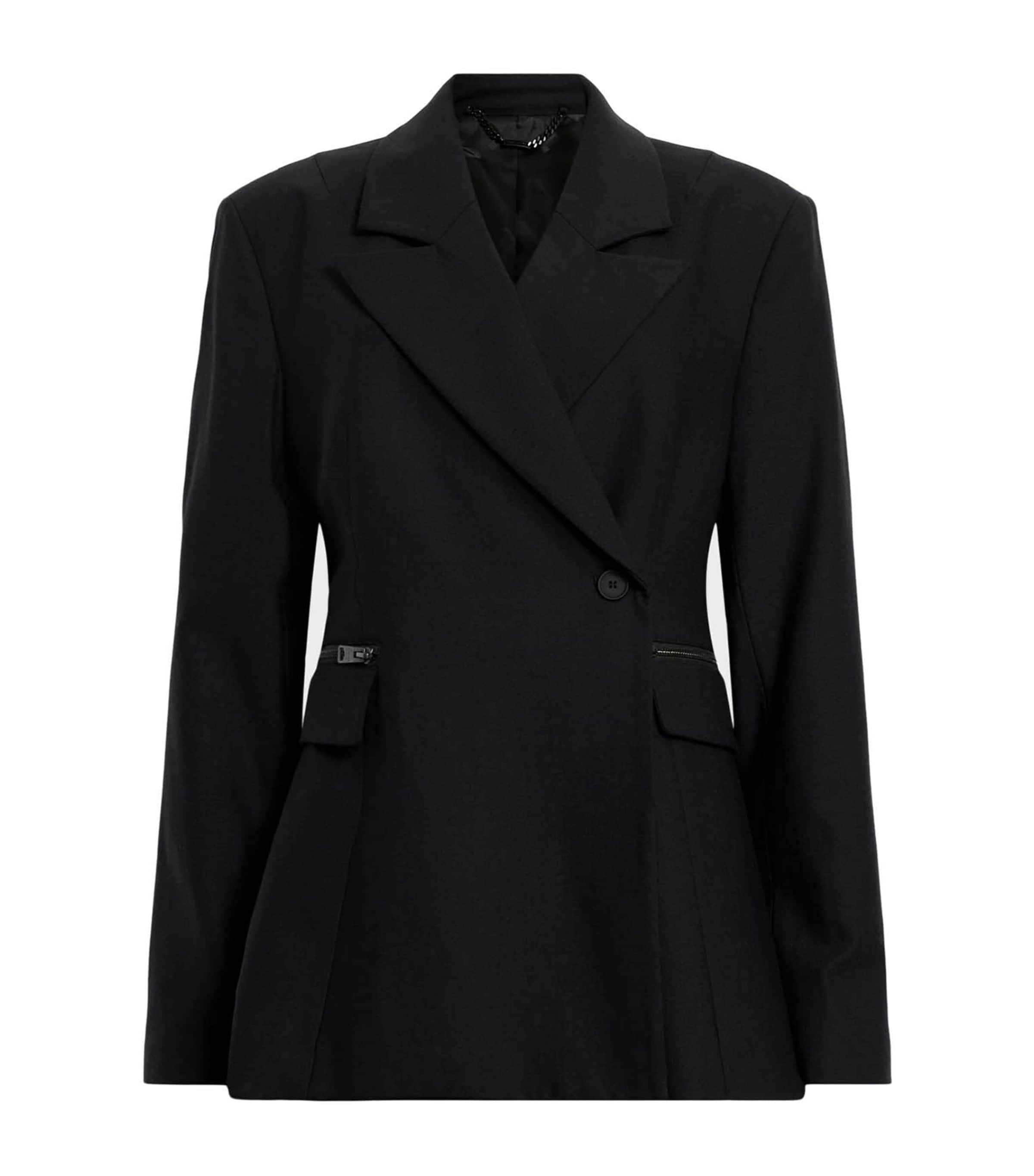 Double-Breasted Mimi Blazer BLACK Image 1