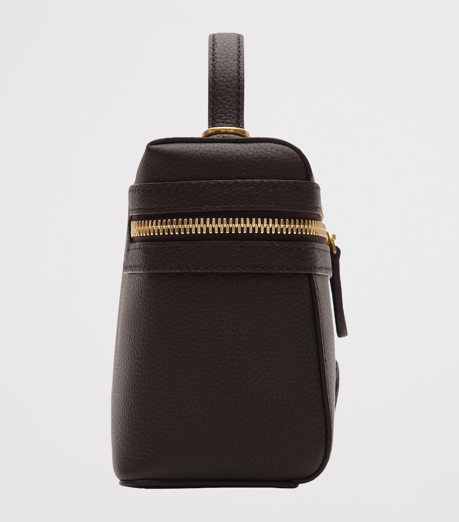 Burberry Leather Bloomsbury Vanity Bag Peat/sand Image 3