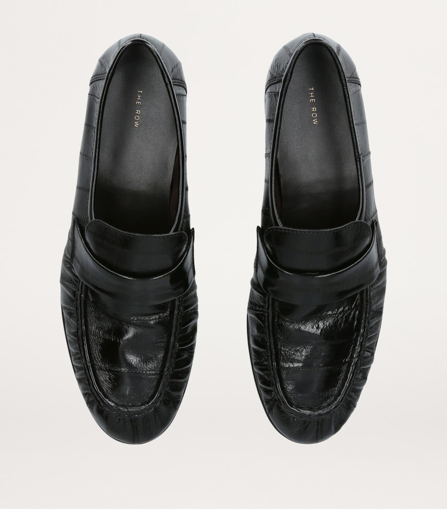 Soft Eel Loafers BLACK Image 4