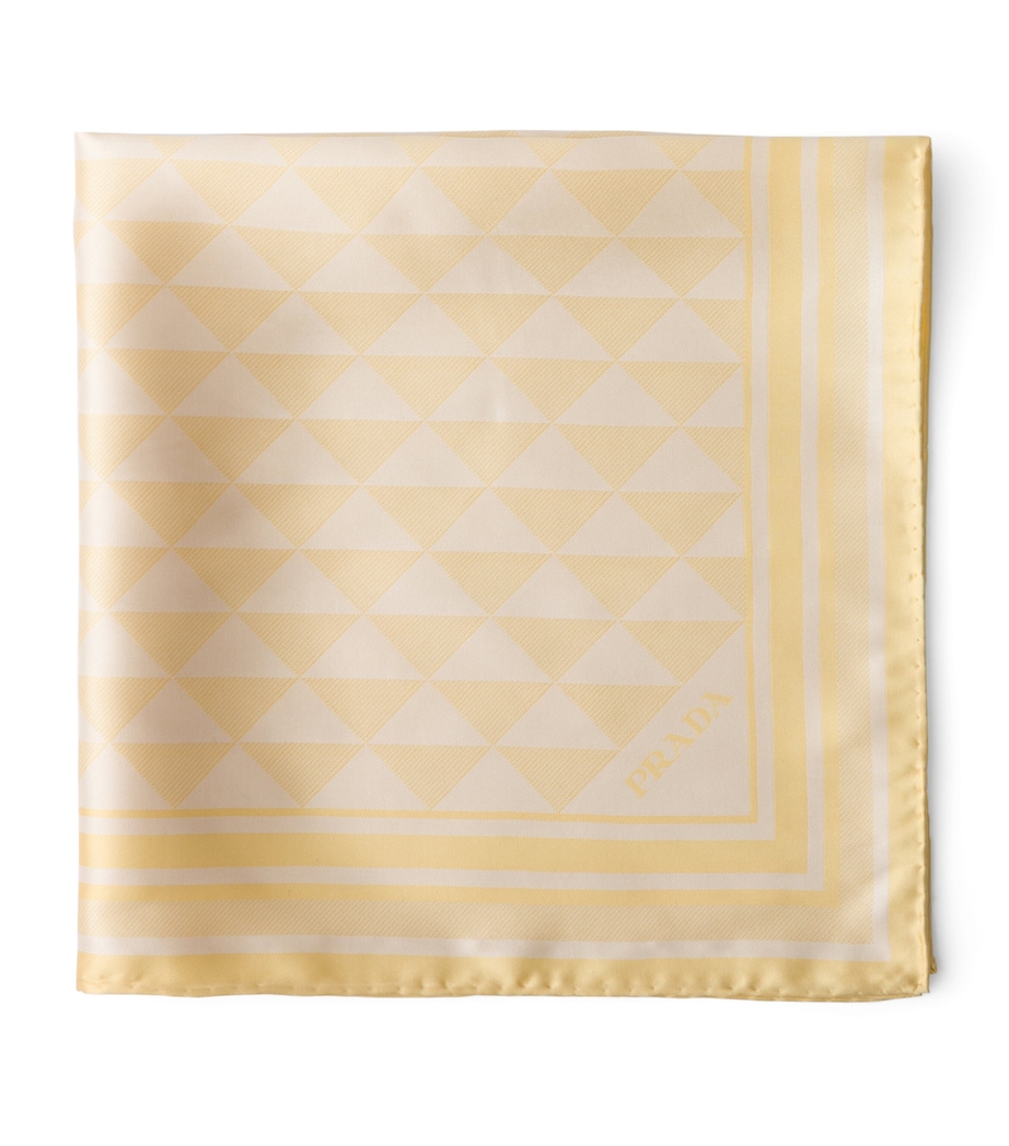 Prada Silk Triangle Scarf Image 1