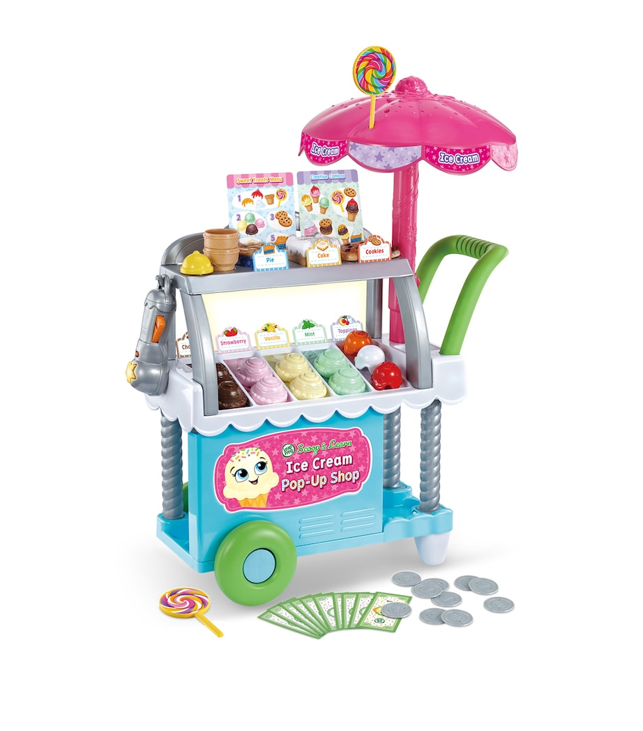 Leapfrog Scoop & Learn Ice Cream Pop-Up Shop Playset Image 1