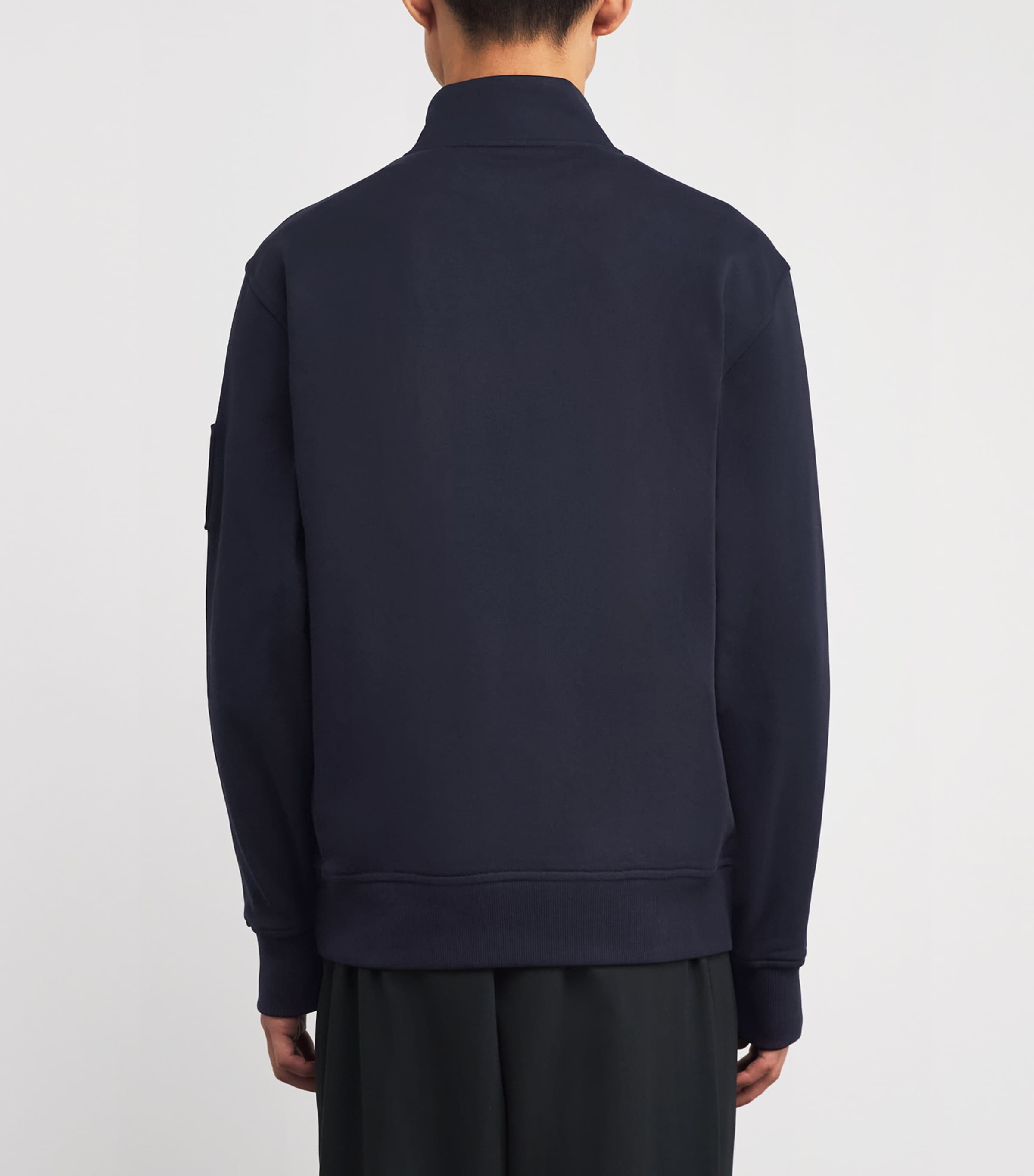 Hartsfield Quarter-Zip Sweatshirt BLACK - 292 Image 4